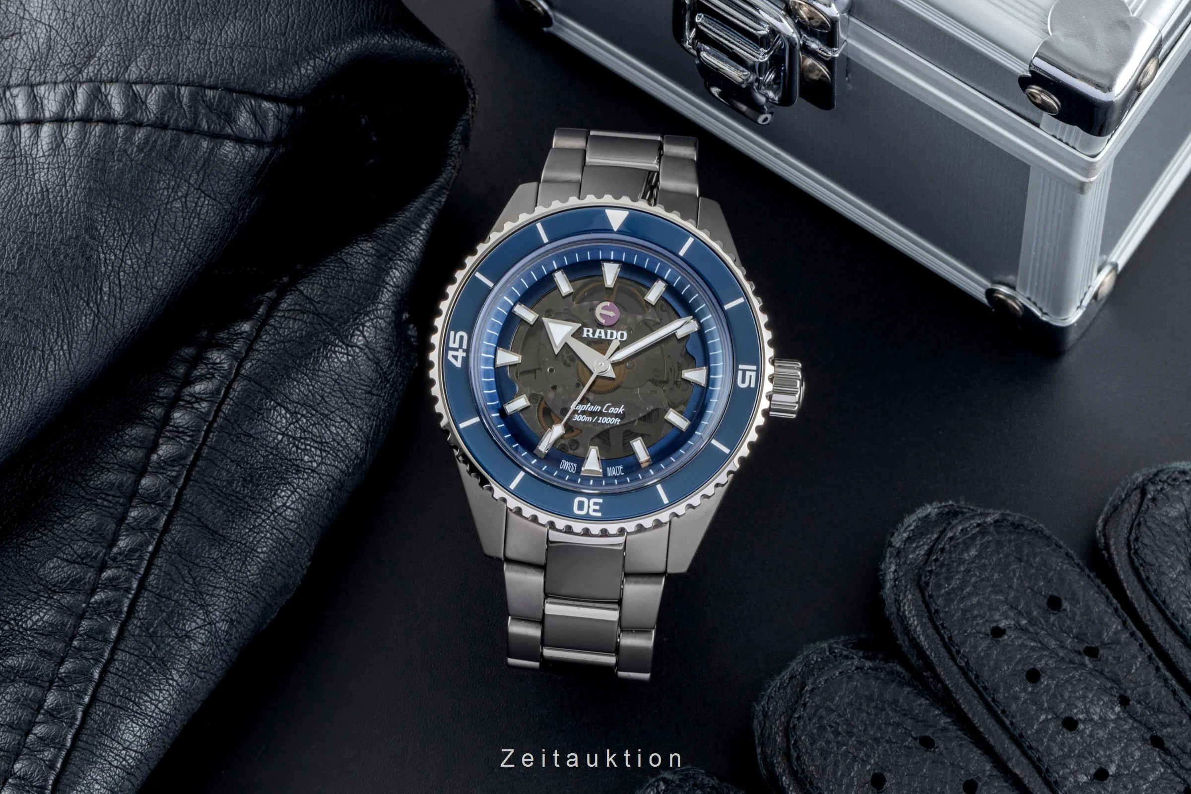 Rado Captain Cook ceramic / titanium automatic men's watch 01.734.6128.3.020 LP: 4450EUR  [2506603] - Image 4