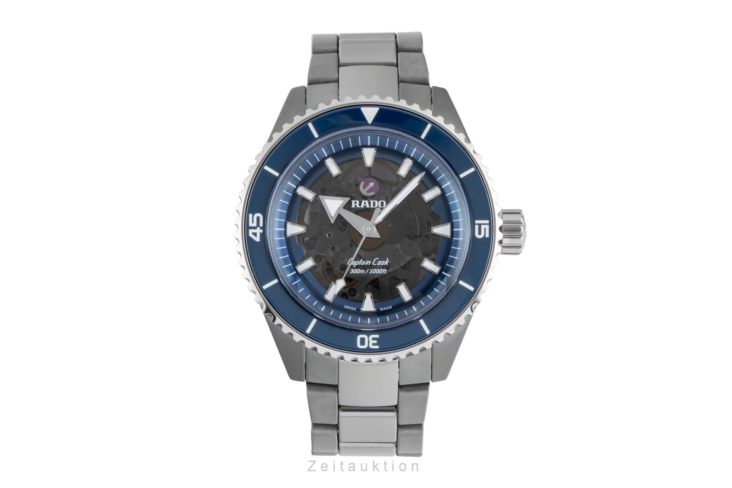 Rado Captain Cook ceramic / titanium automatic men's watch 01.734.6128.3.020 LP: 4450EUR  [2506603] - Image 5