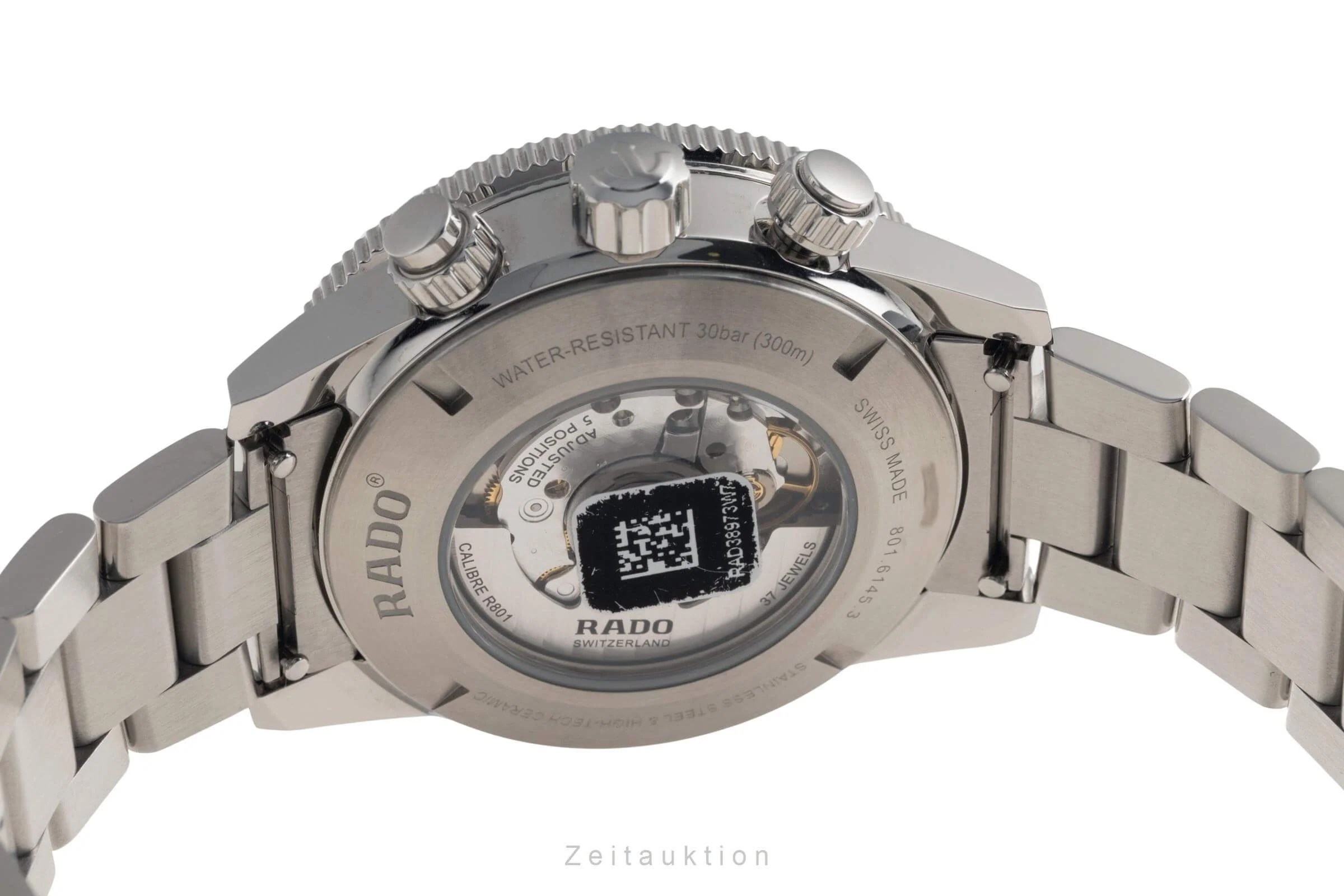 Rado Captain Cook chronograph steel automatic men's watch R32145158   801.6145.3 LP: 4450EUR  [2501693] - Image 10