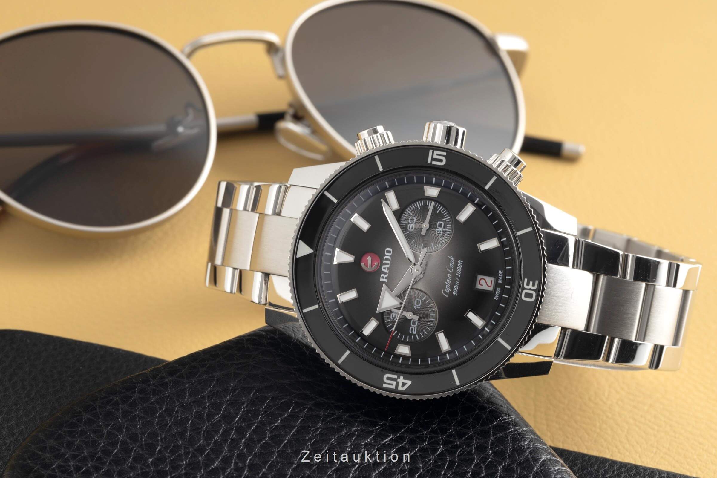 Rado Captain Cook chronograph steel automatic men's watch R32145158   801.6145.3 LP: 4450EUR  [2501693] - Image 3