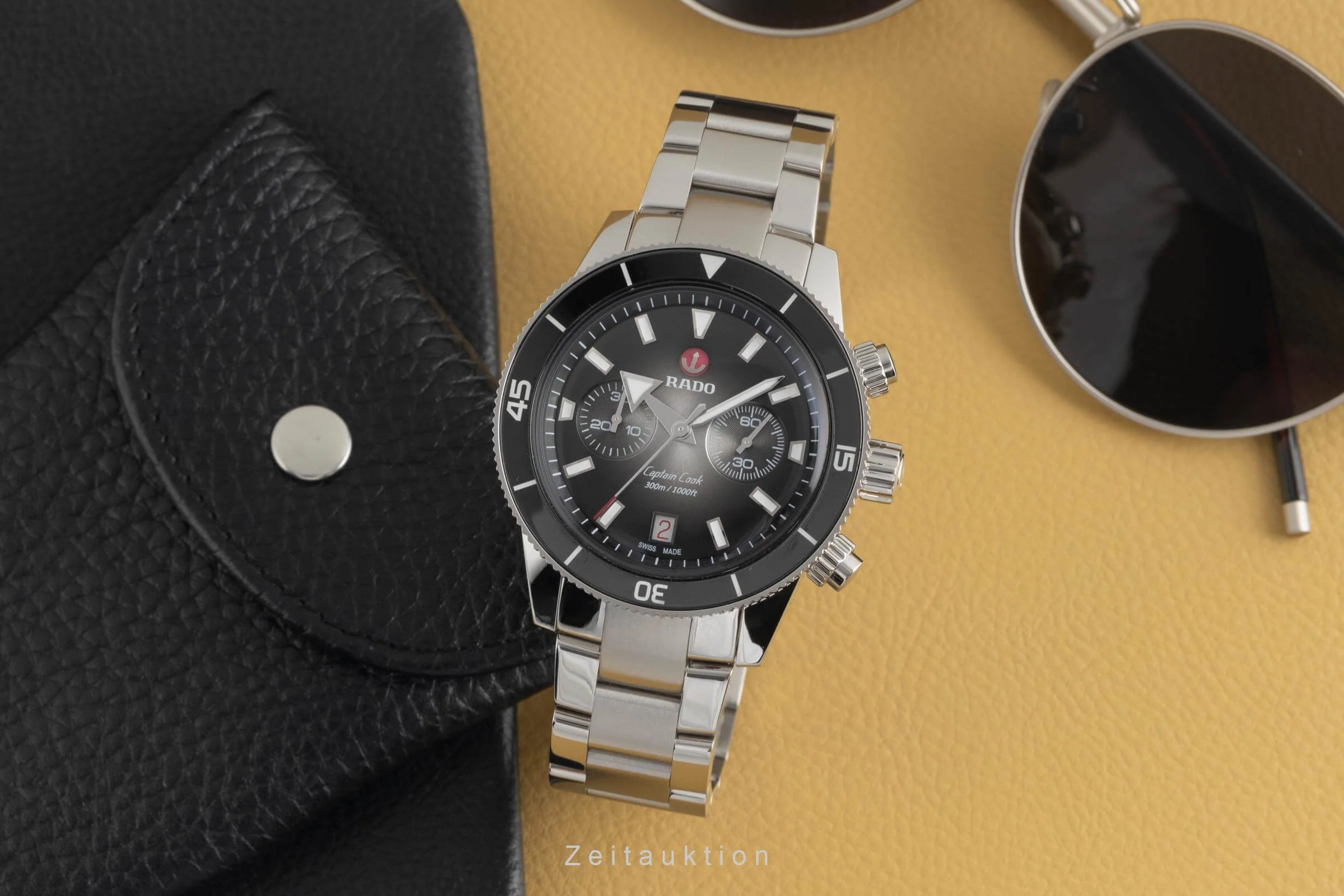 Rado Captain Cook chronograph steel automatic men's watch R32145158   801.6145.3 LP: 4450EUR  [2501693] - Image 4