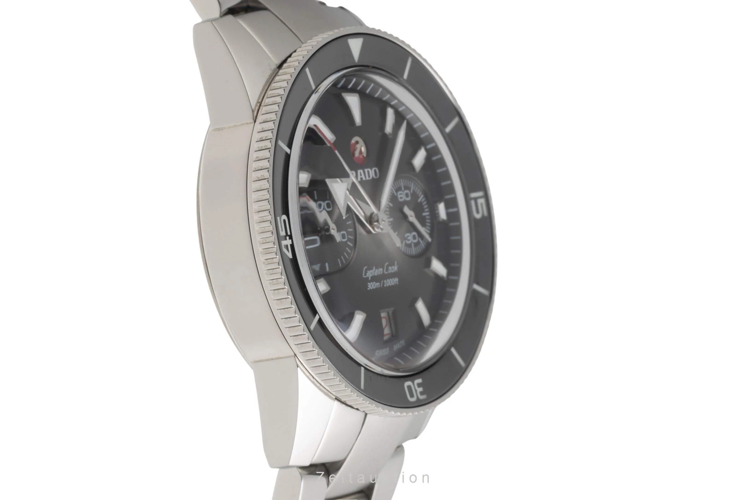 Rado Captain Cook chronograph steel automatic men's watch R32145158   801.6145.3 LP: 4450EUR  [2501693] - Image 8