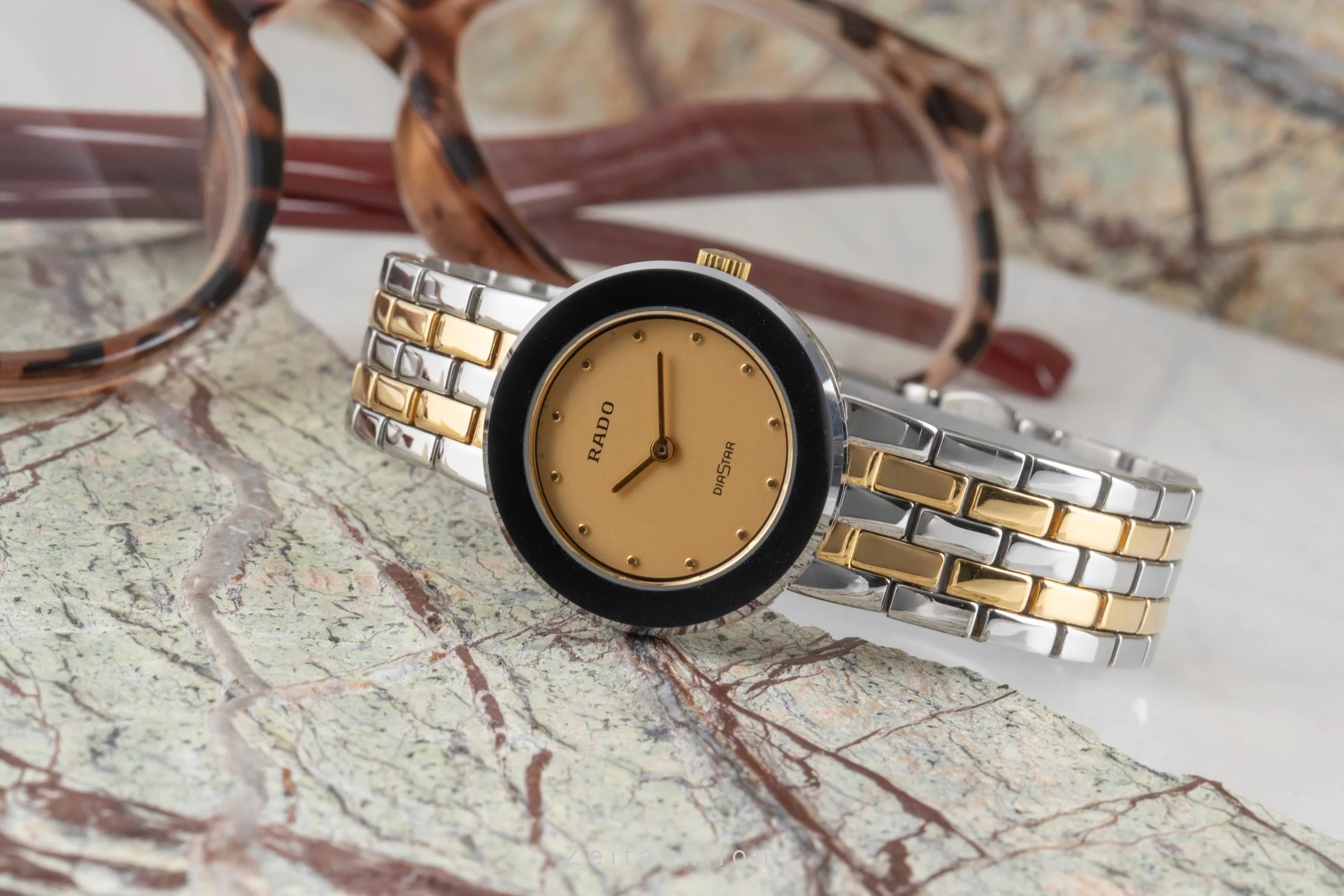 Rado Diastar ceramic / steel quartz women's watch 153.0344.3  [2503865] - Image 3