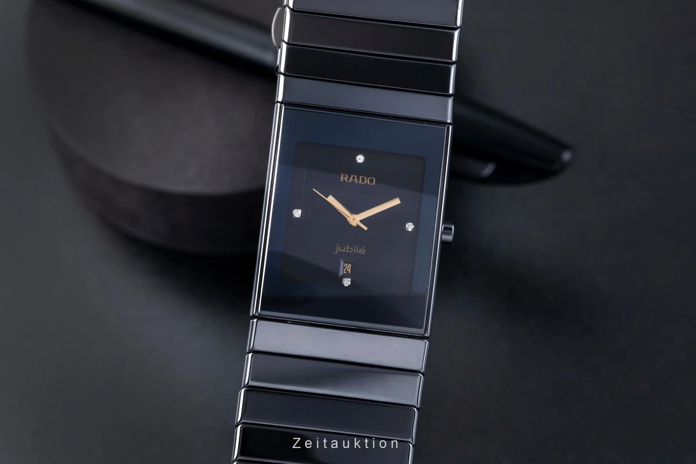 Rado Diastar Ceramica ceramic / titanium quartz men's watch 01.152.0347.3.071  [2506400] - Image 2