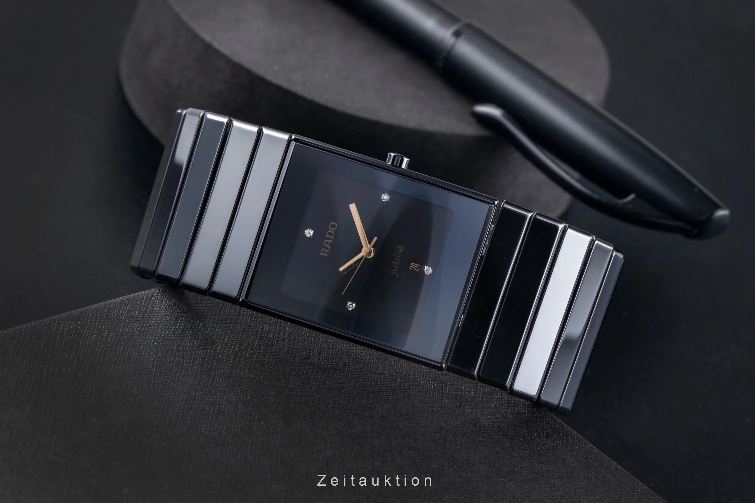 Rado Diastar Ceramica ceramic / titanium quartz men's watch 01.152.0347.3.071  [2506400] - Image 3