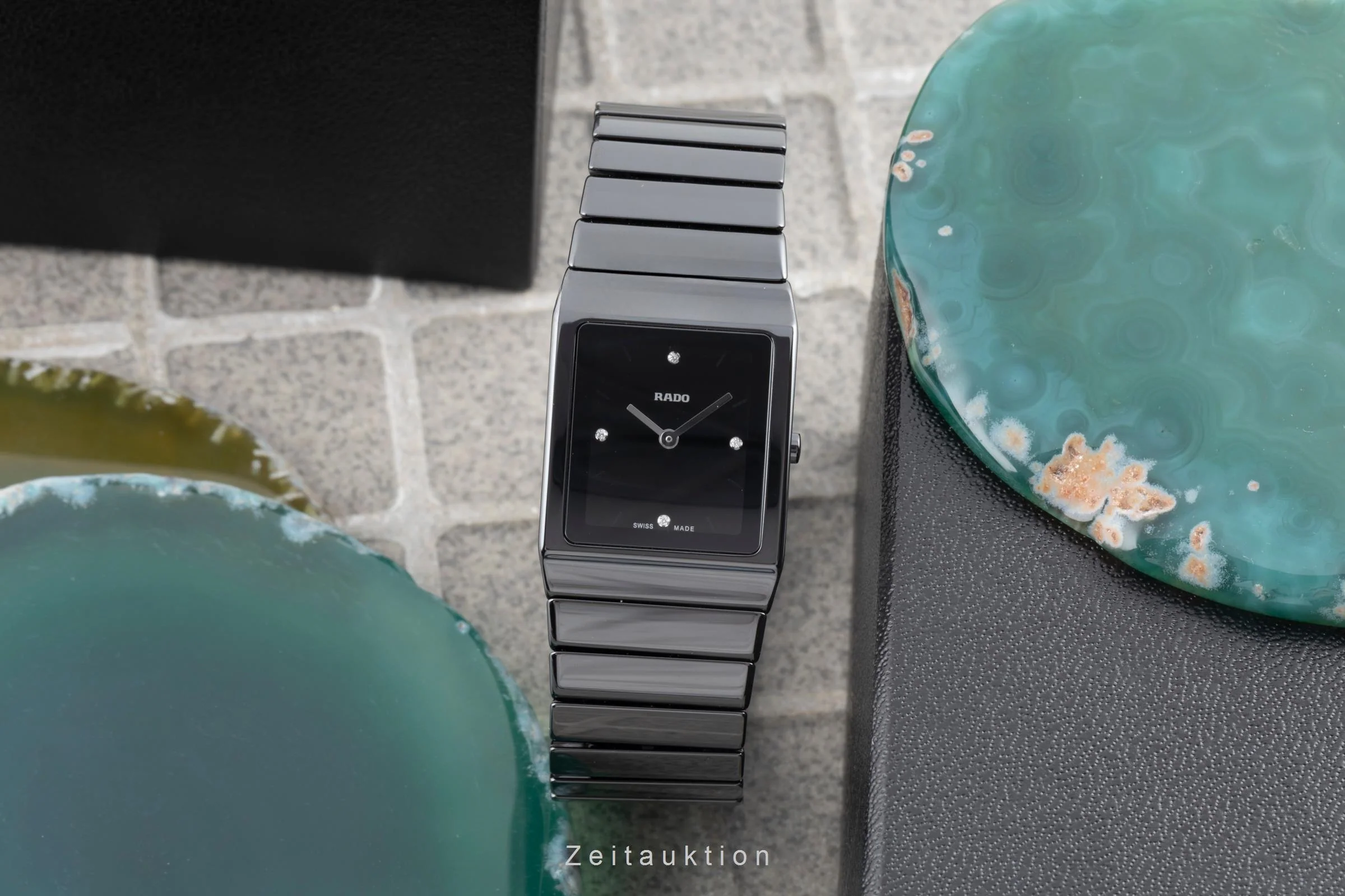 Rado Diastar Ceramica ceramic / titanium quartz women's watch R21702702  [2506886] - Image 4