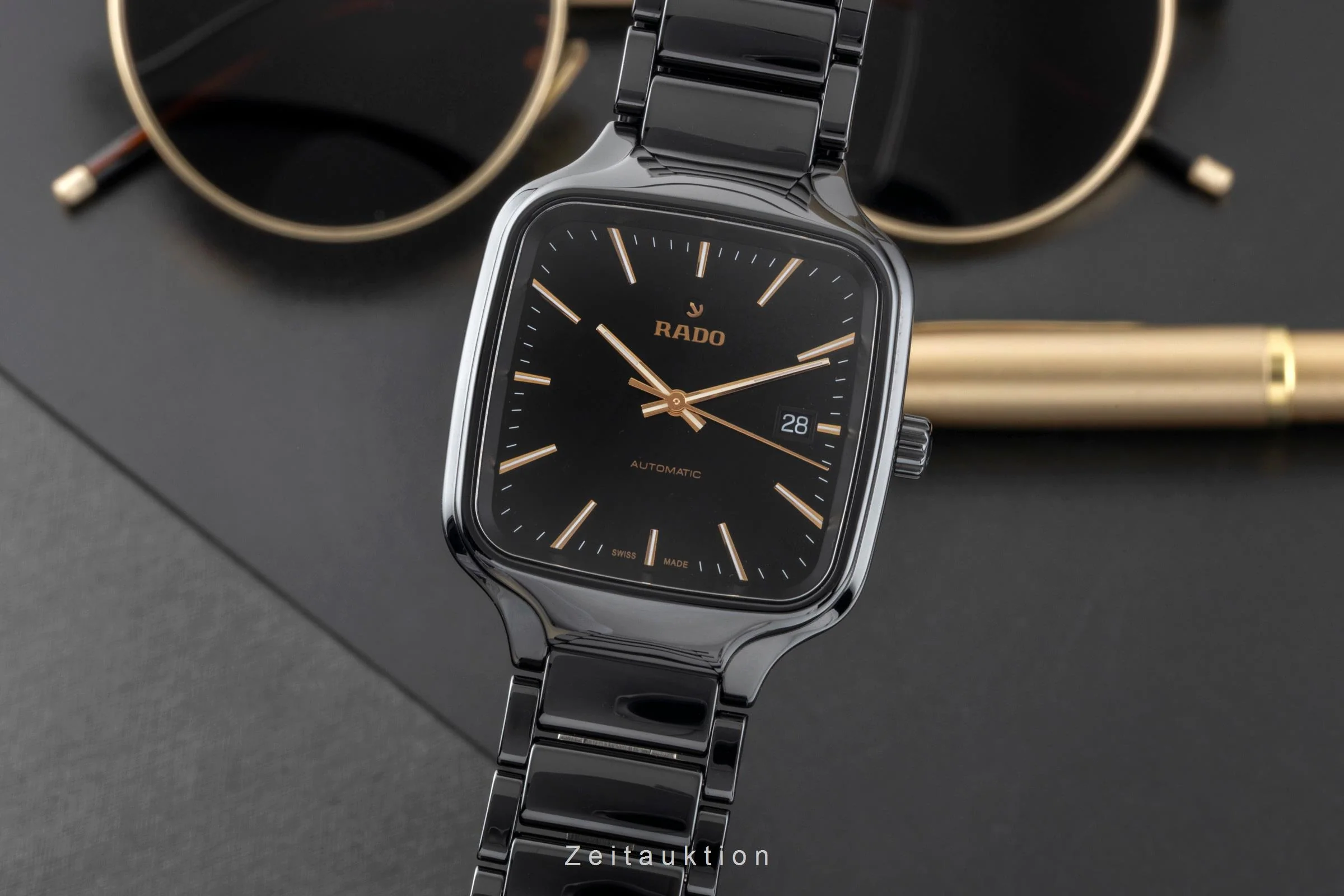 Rado True ceramic / titanium automatic men's watch 01.763.6078.3.016  [2600846] - Image 2
