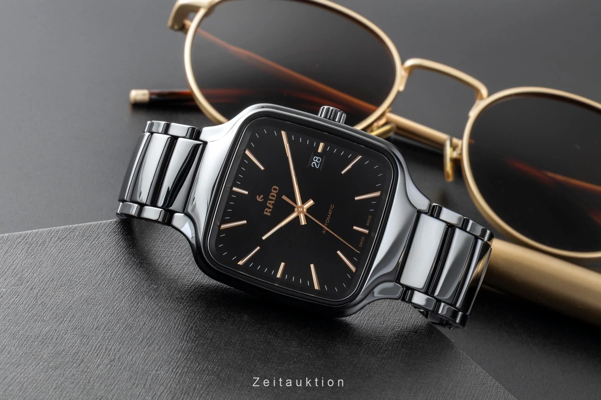 Rado True ceramic / titanium automatic men's watch 01.763.6078.3.016  [2600846] - Image 3