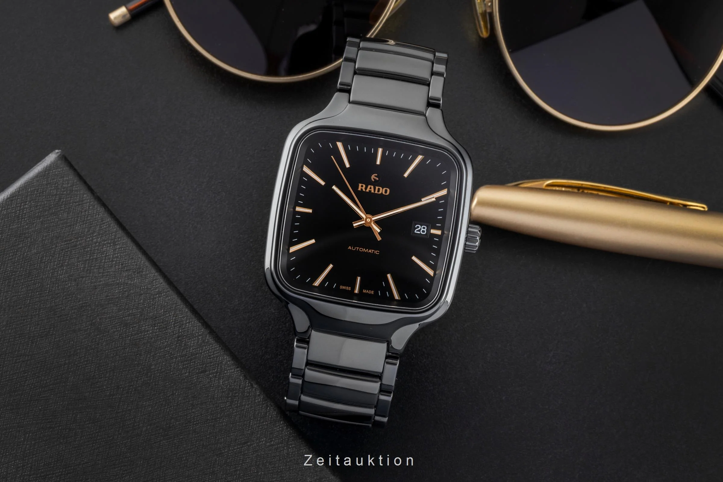 Rado True ceramic / titanium automatic men's watch 01.763.6078.3.016  [2600846] - Image 4