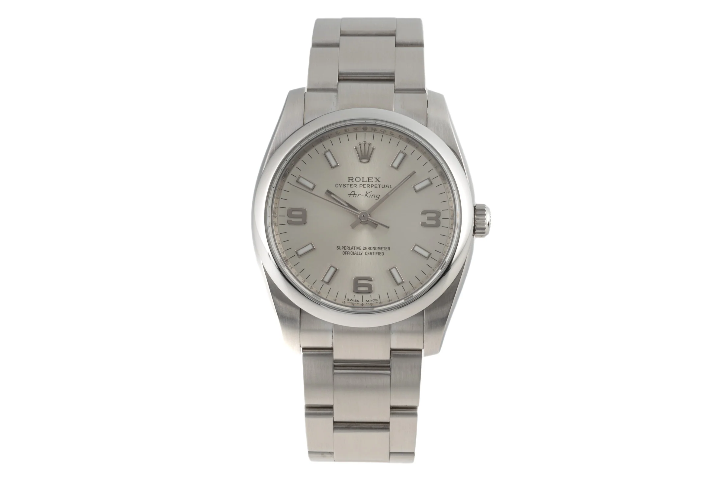 Rolex Air King steel automatic men's watch 114200  [2304265] - Image 4