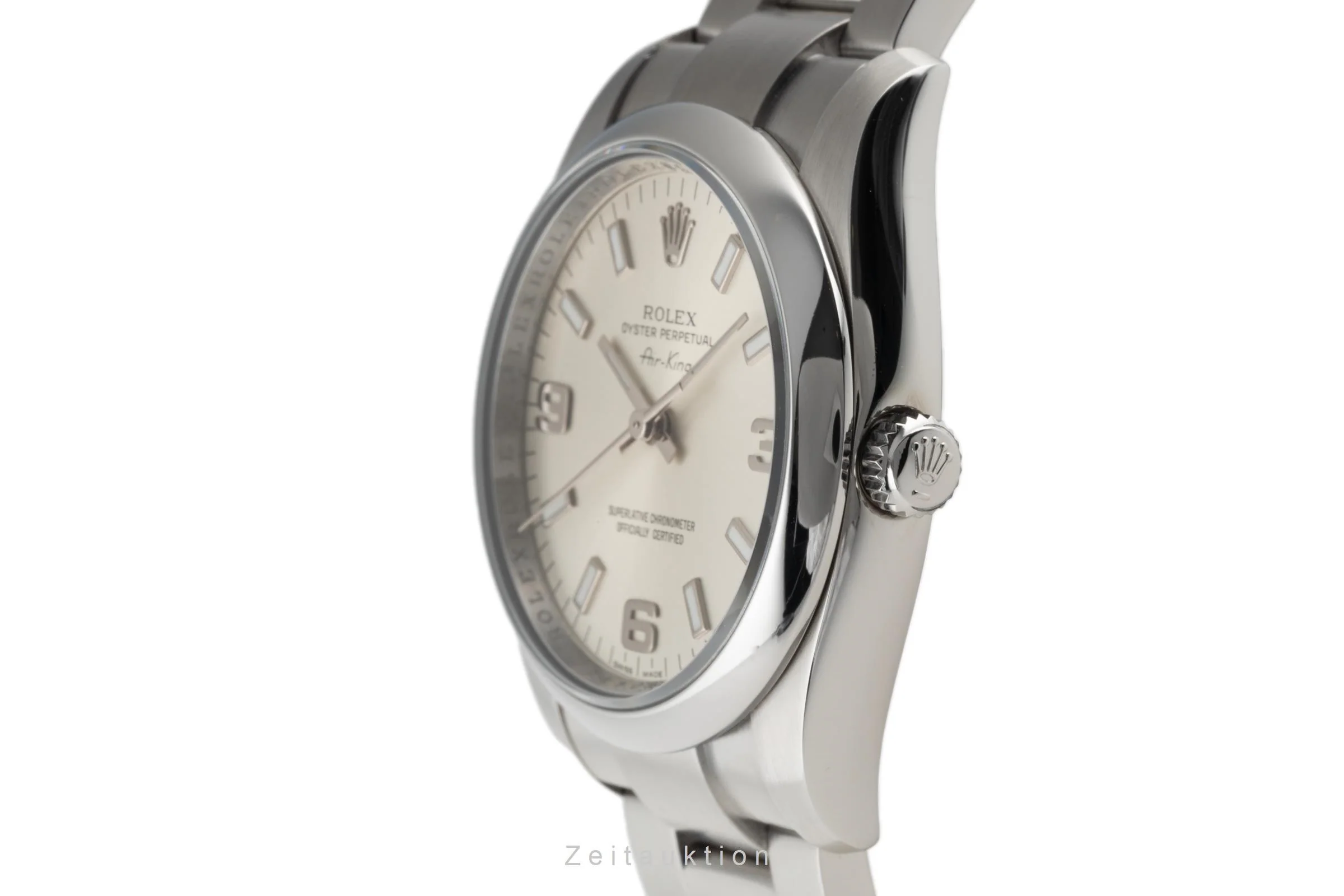 Rolex Air King steel automatic men's watch 114200  [2304265] - Image 6