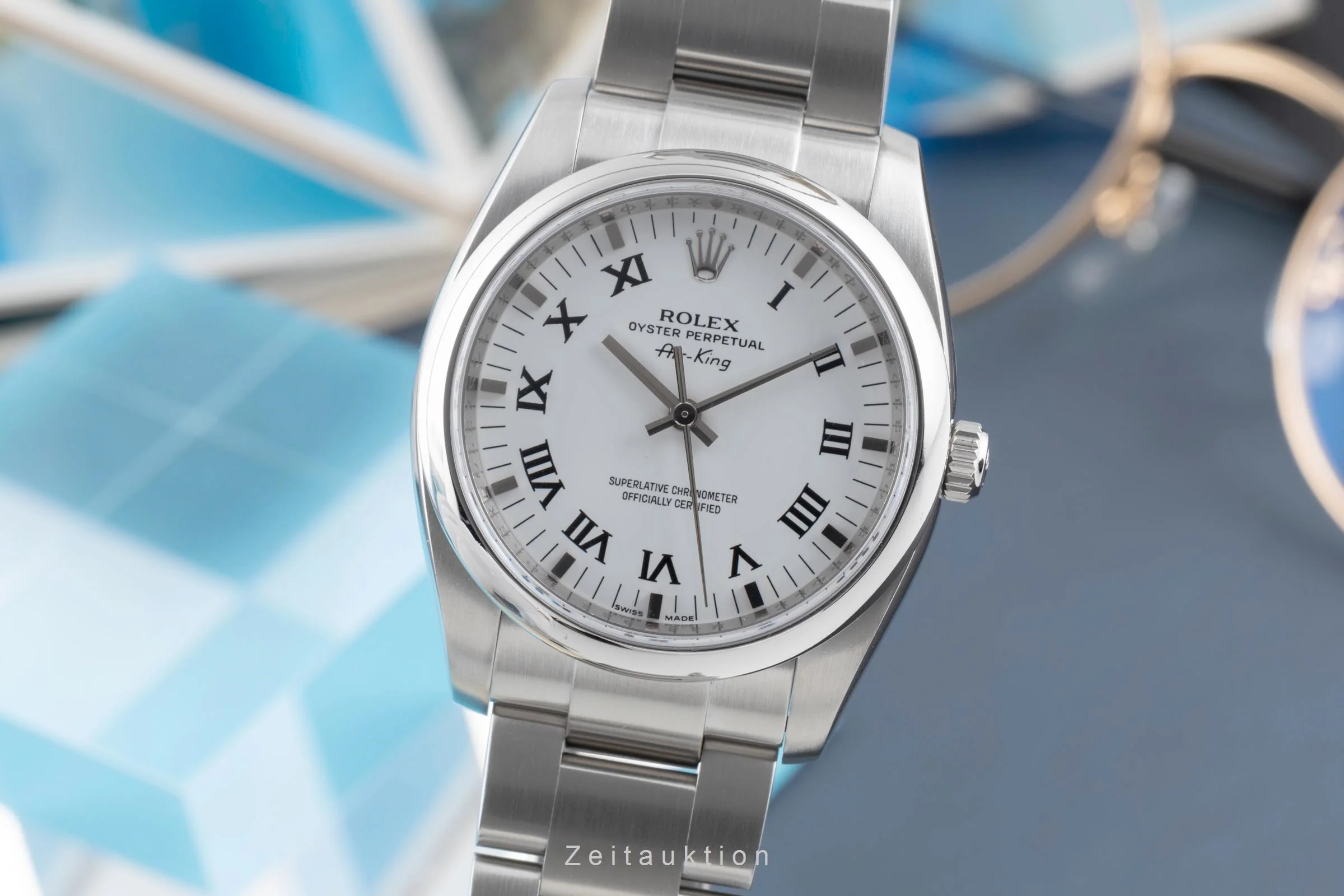 Rolex Air King steel automatic men's watch 114200  [2503672] - Image 2