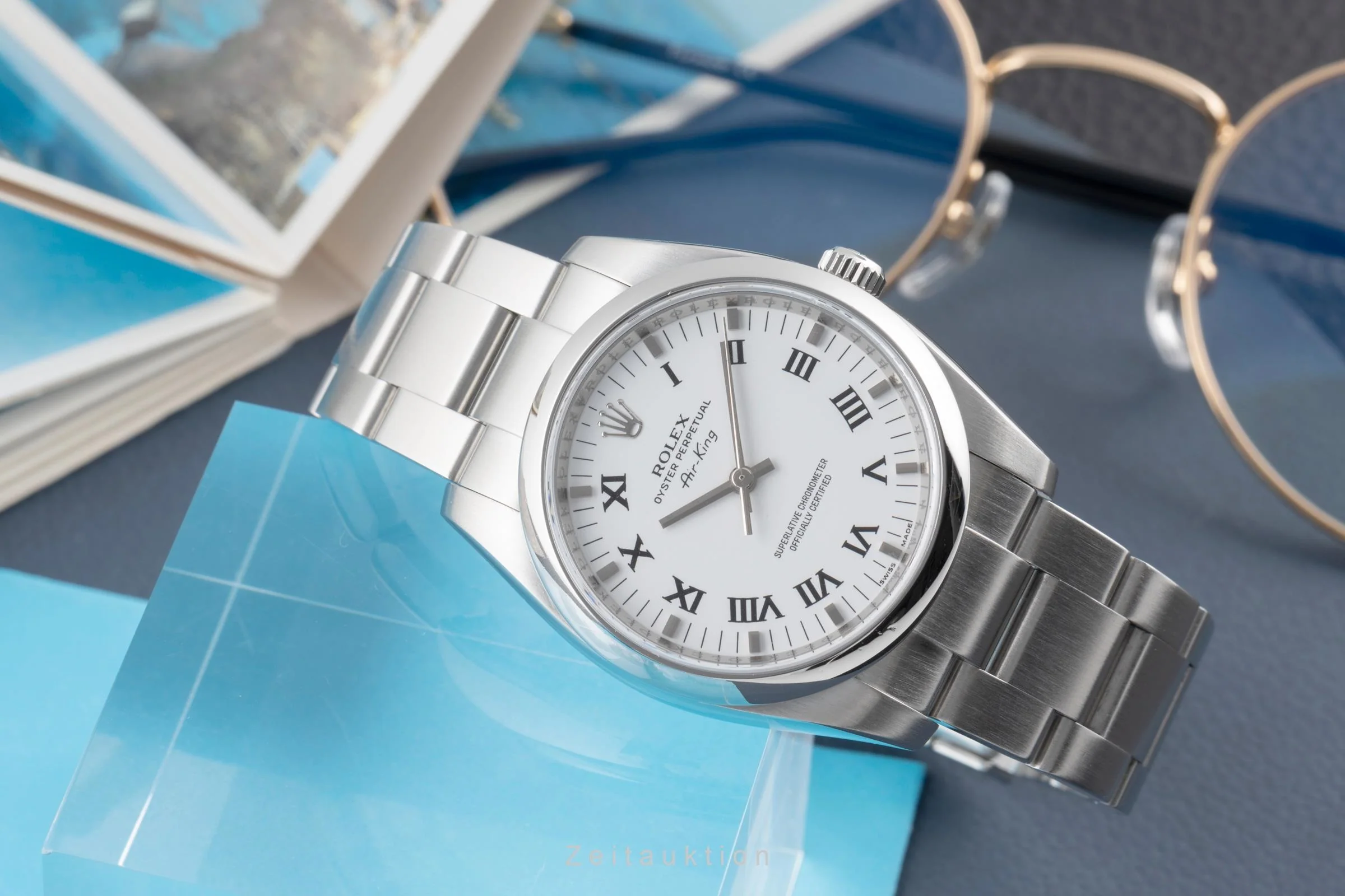 Rolex Air King steel automatic men's watch 114200  [2503672] - Image 3