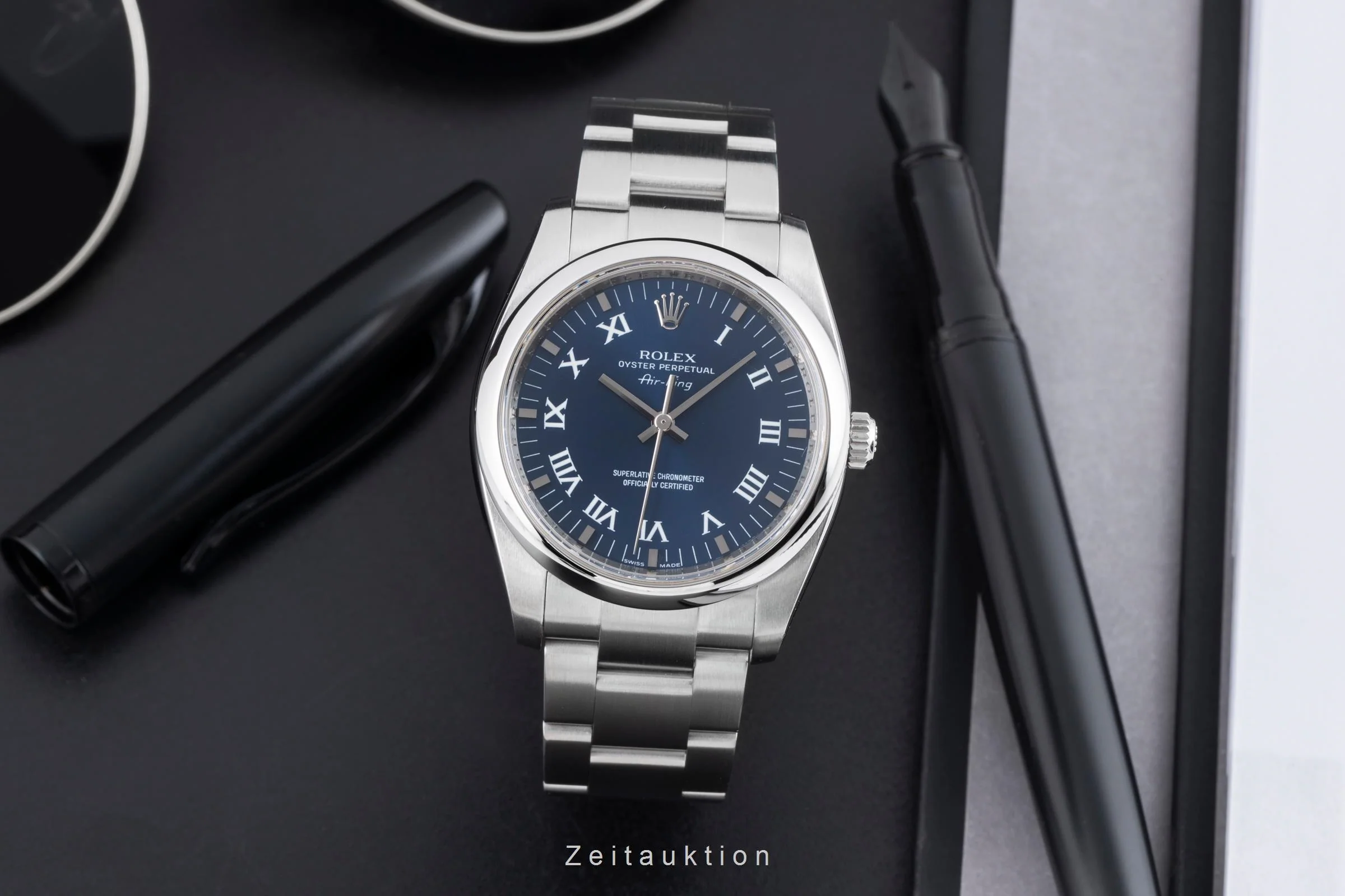 Rolex Air King steel automatic men's watch 114200  [2503859] - Image 4