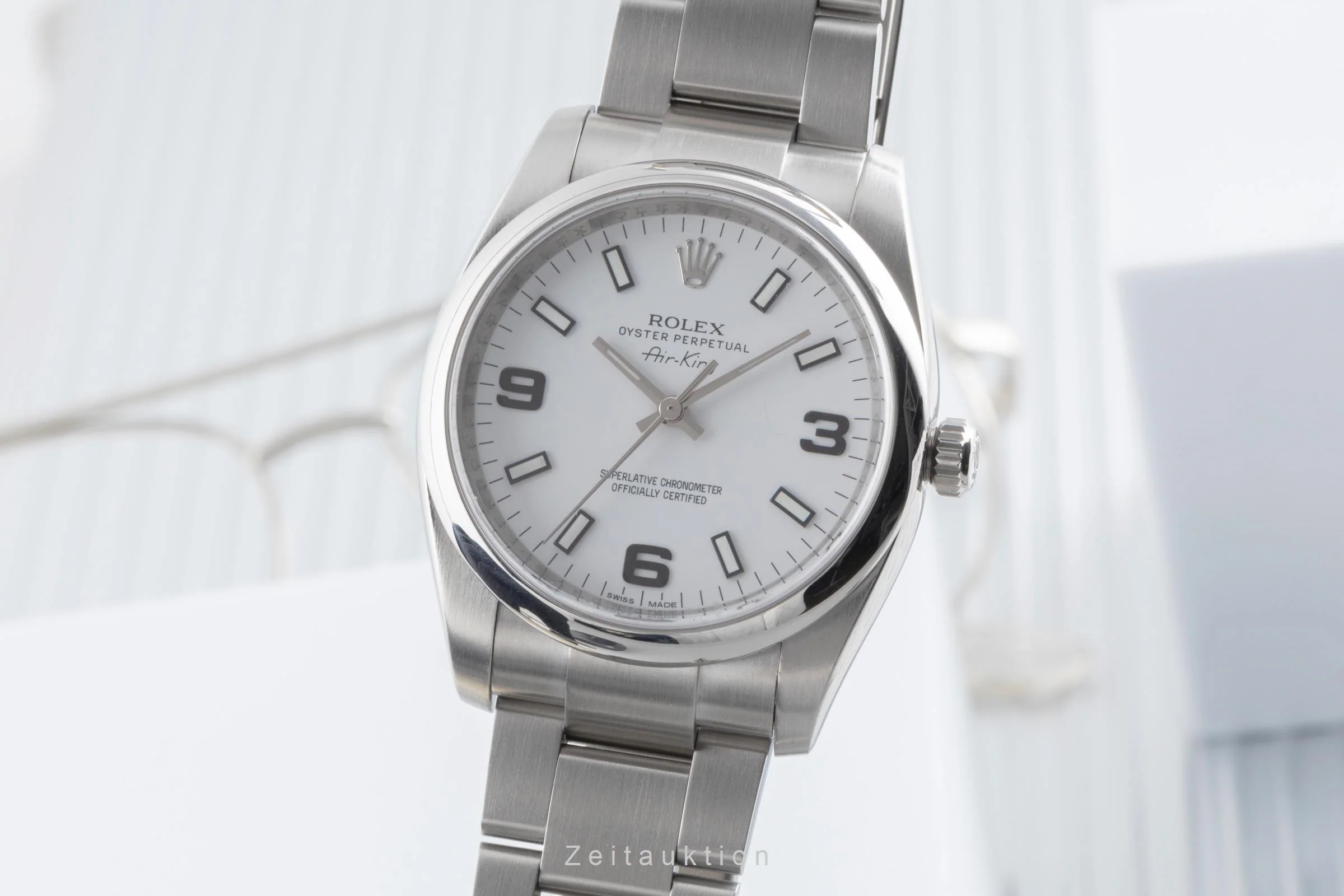 Rolex Air King steel automatic men's watch 114200  [2504810] - Image 2