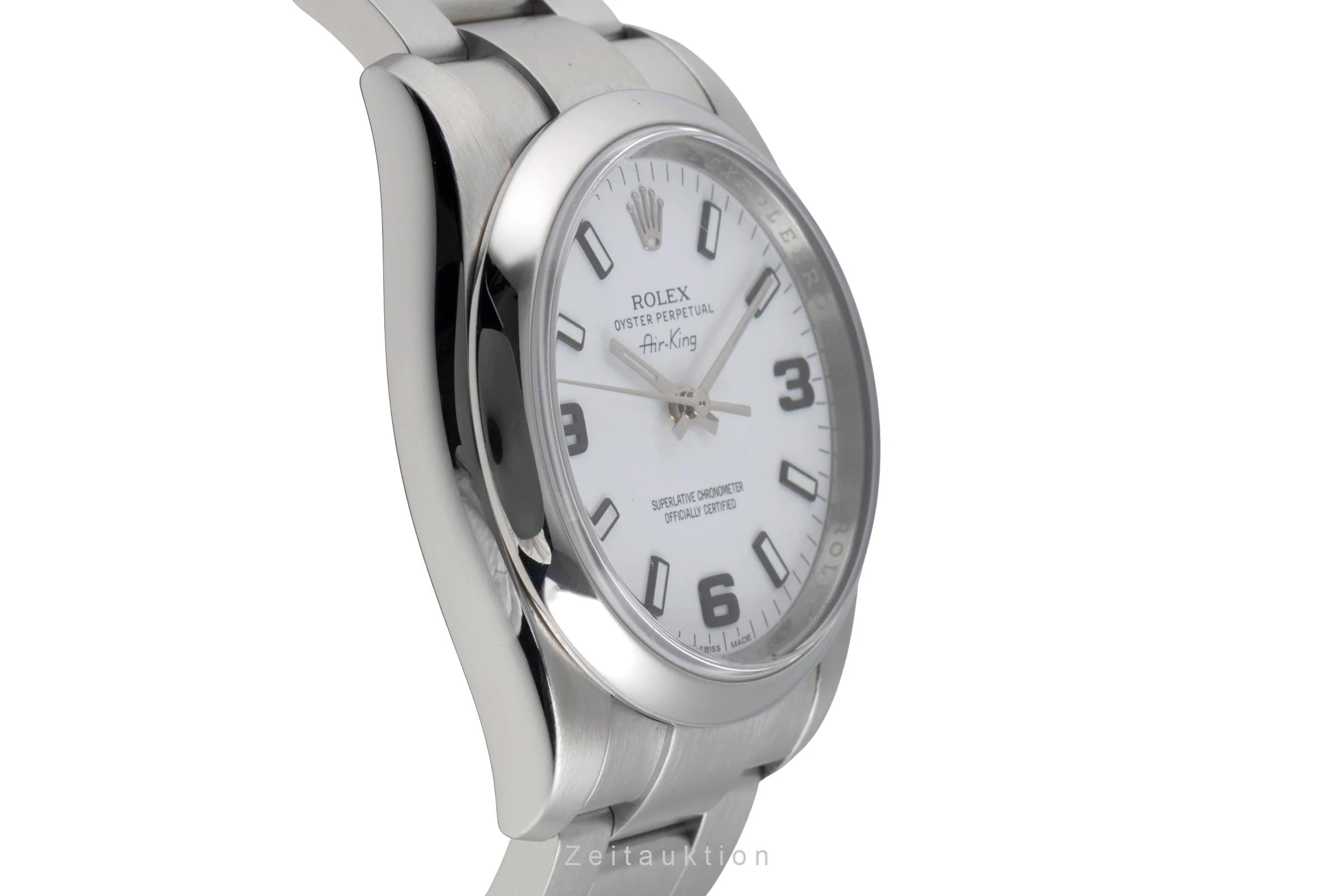 Rolex Air King steel automatic men's watch 114200  [2504810] - Image 8