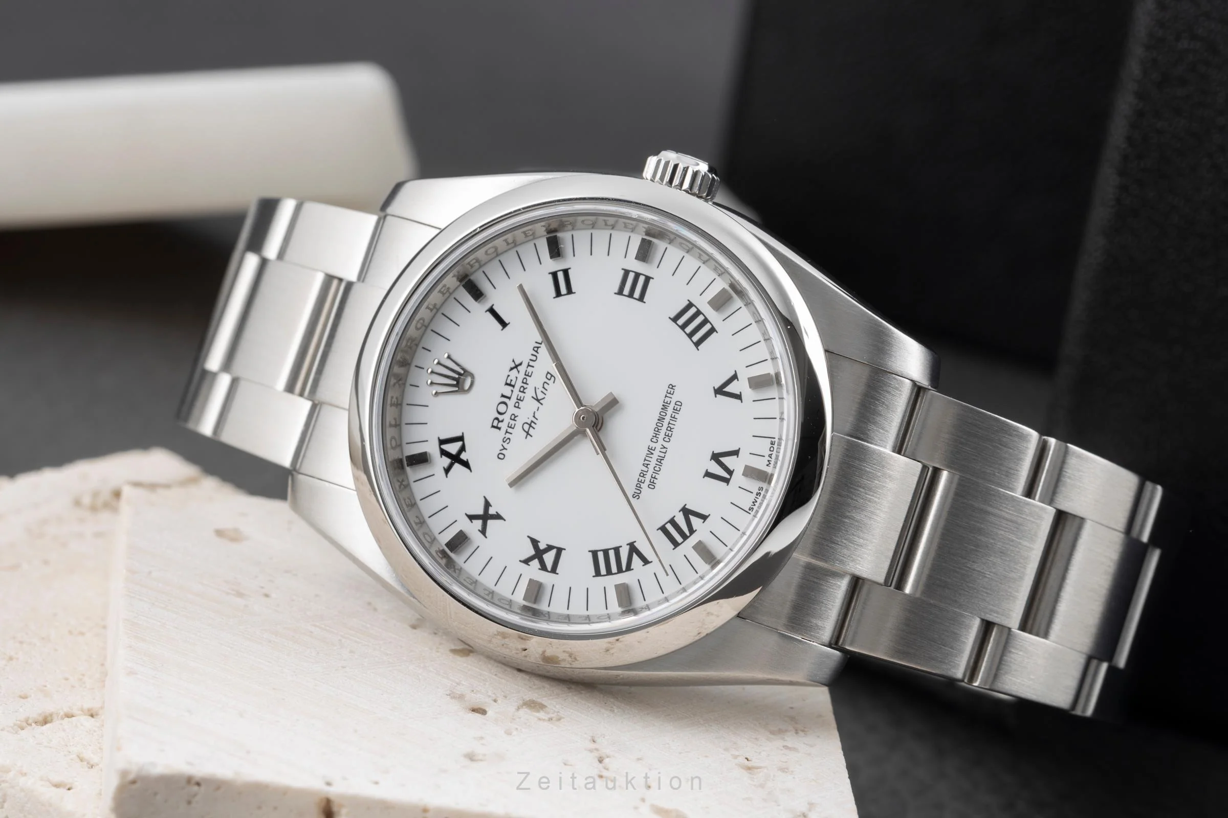 Rolex Air King steel automatic men's watch 114200  [2507183] - Image 3
