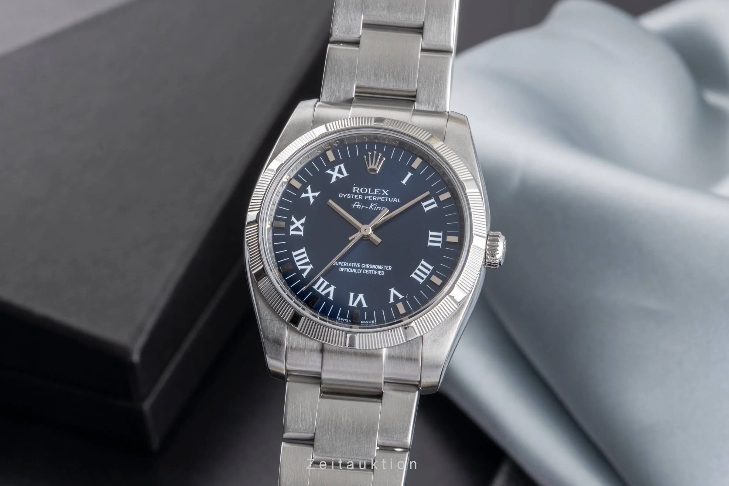 Rolex Air King steel automatic men's watch 114210  [2500486] - Image 2