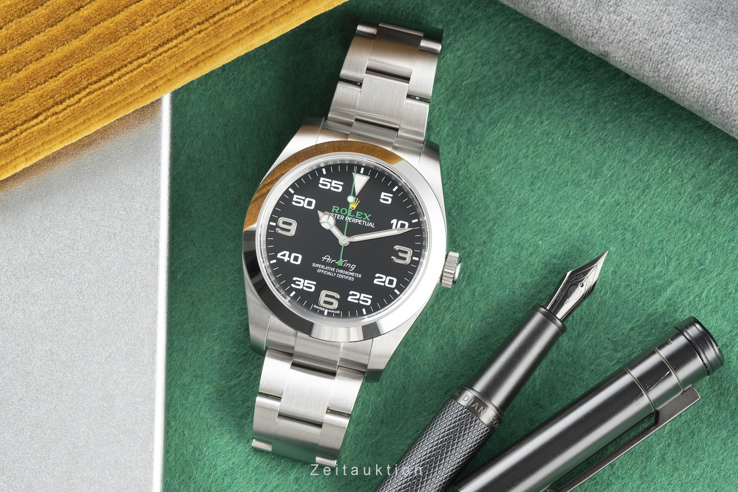 Rolex Air King steel automatic men's watch 116900  [2201627] - Image 3