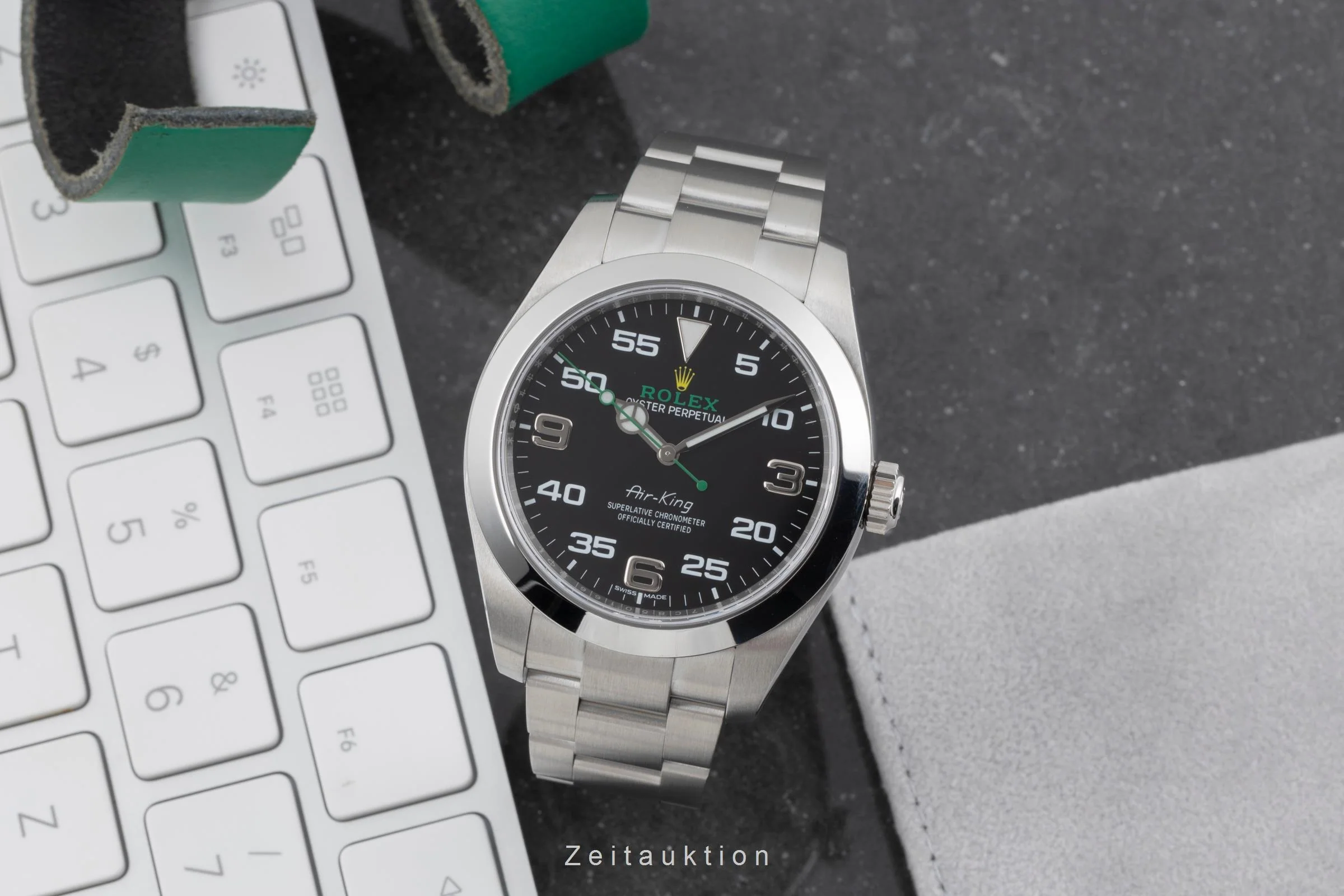 Rolex Air King steel automatic men's watch 116900  [2505458] - Image 4