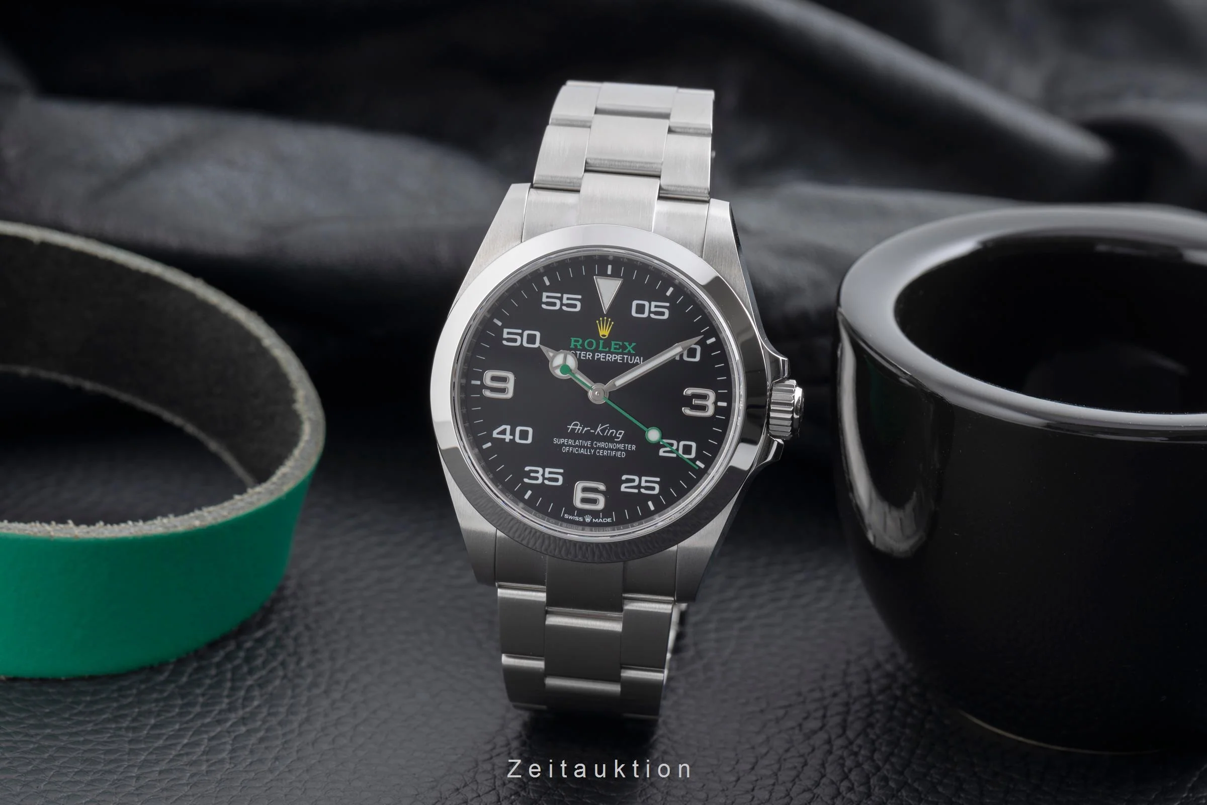 Rolex Air King steel automatic men's watch 126900-0001  [2503025] - Image 4