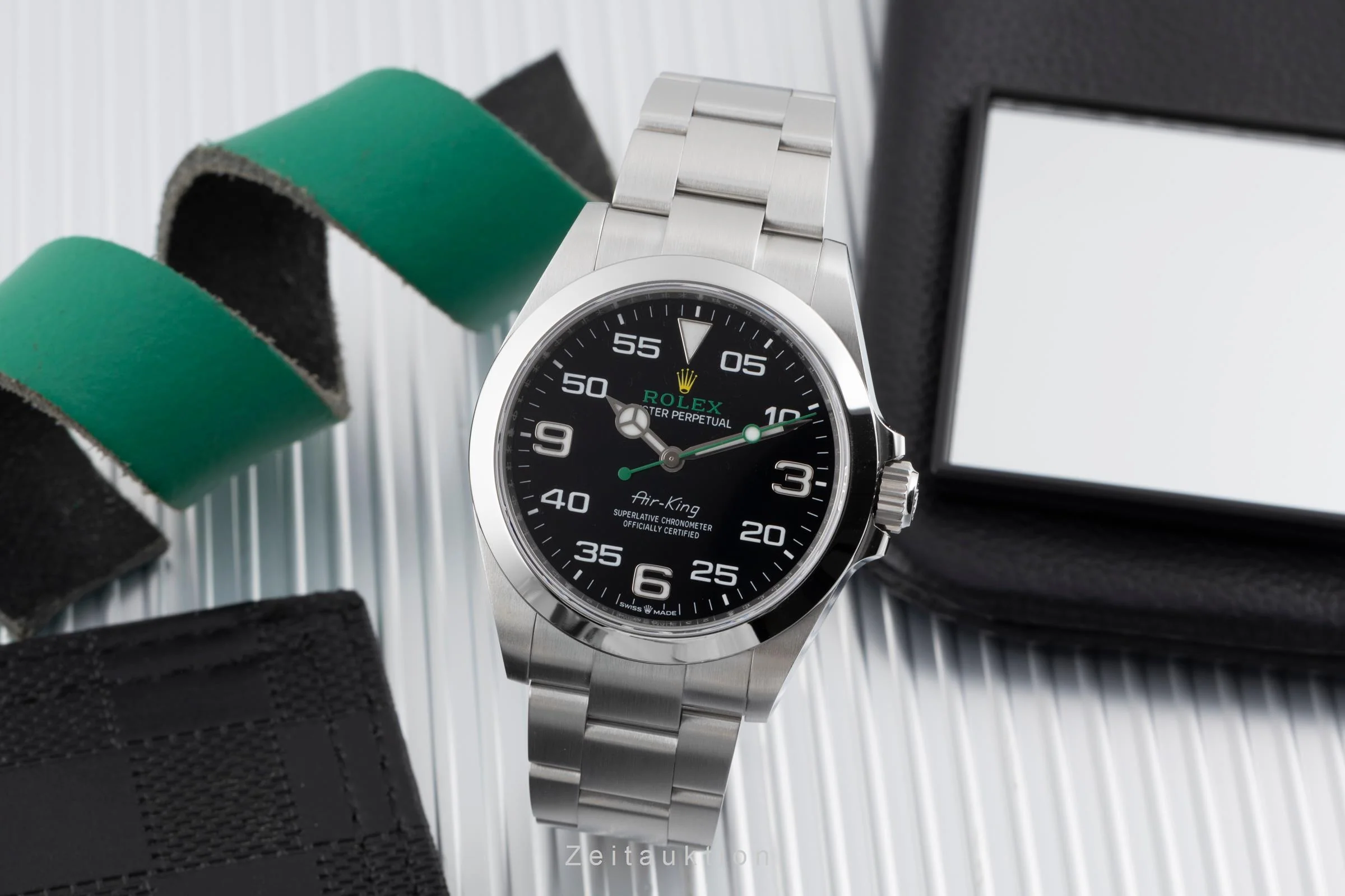 Rolex Air King steel automatic men's watch 126900  [2506680] - Image 4