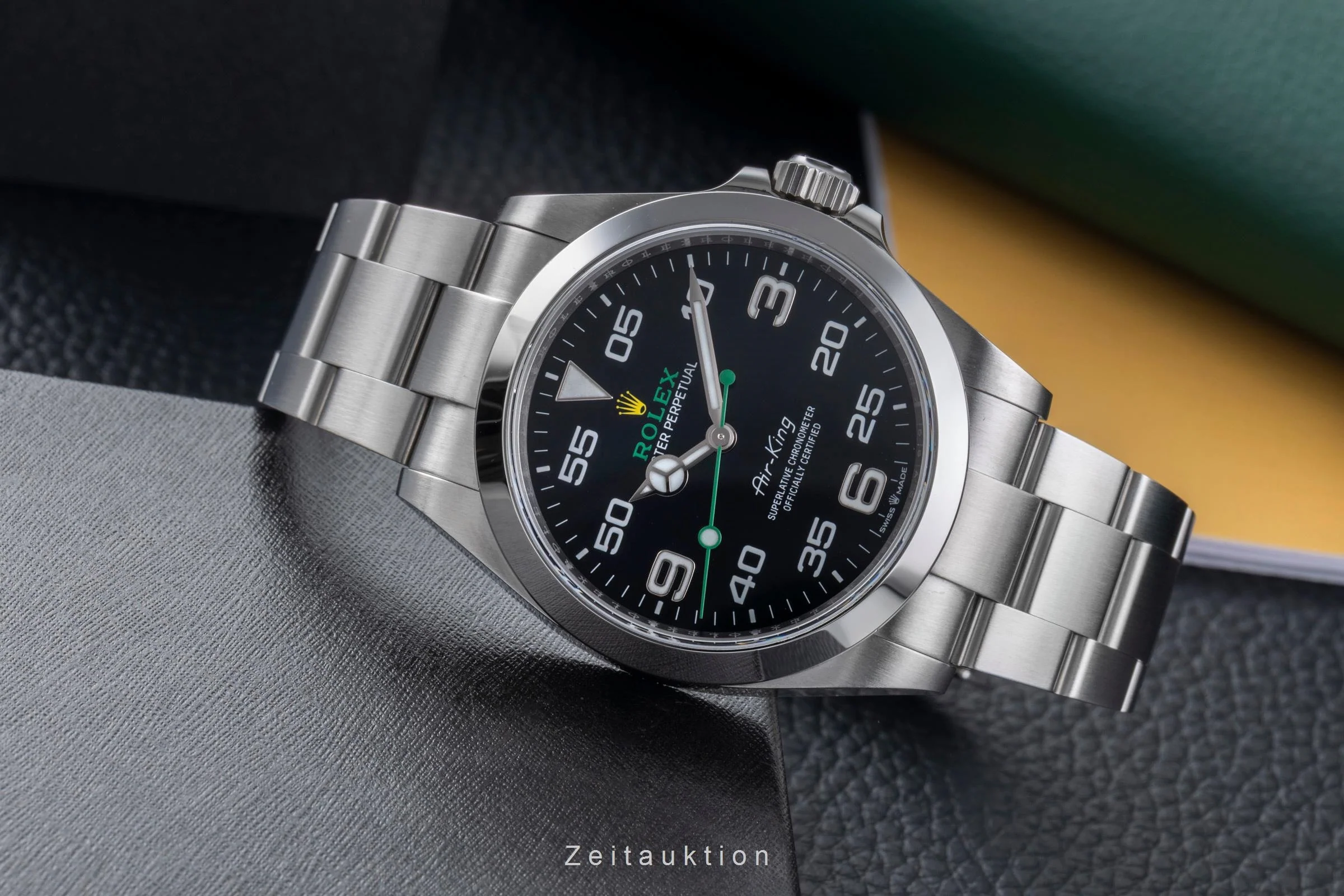 Rolex Air King steel automatic men's watch 126900  [2507542] - Image 3