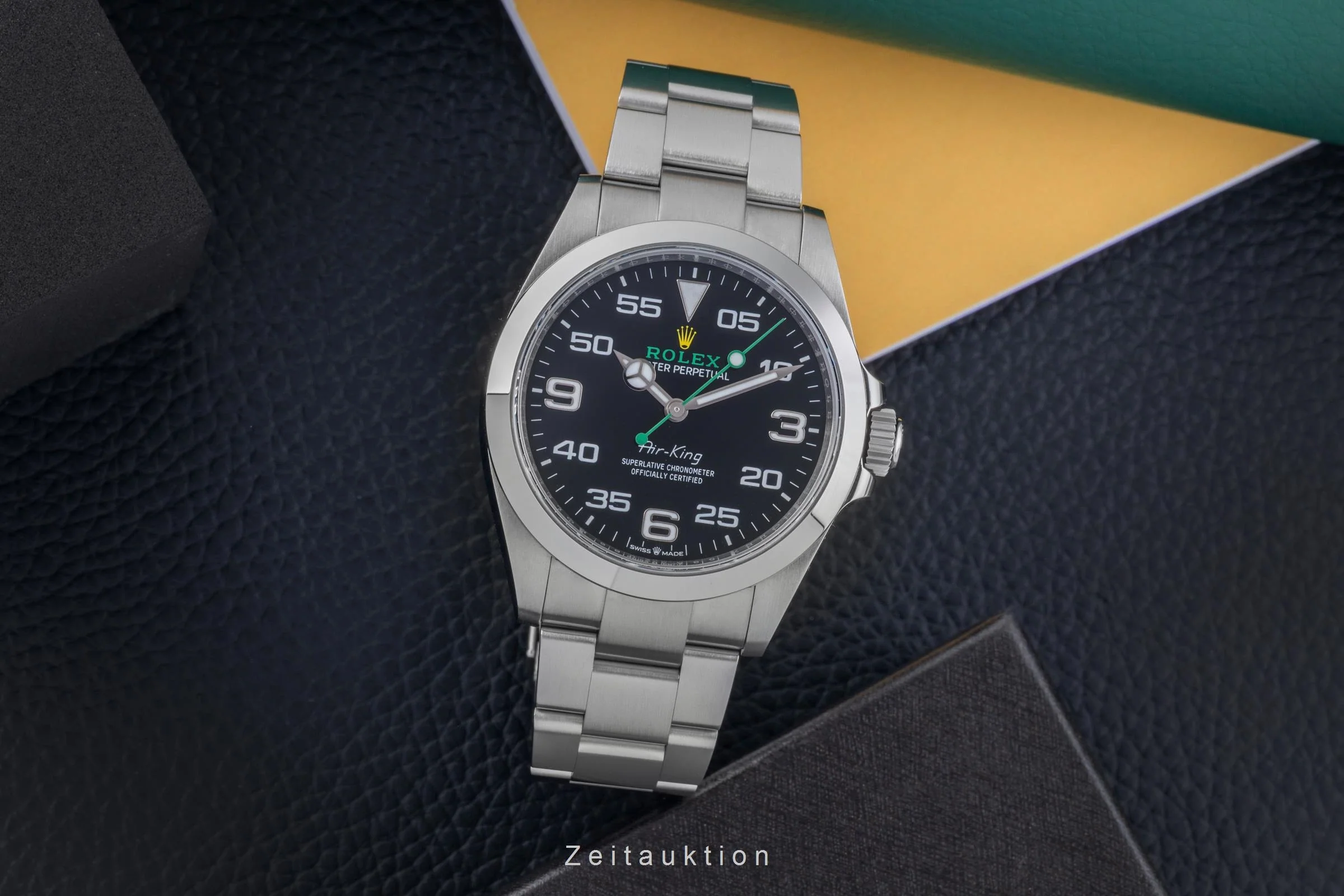 Rolex Air King steel automatic men's watch 126900  [2507542] - Image 4