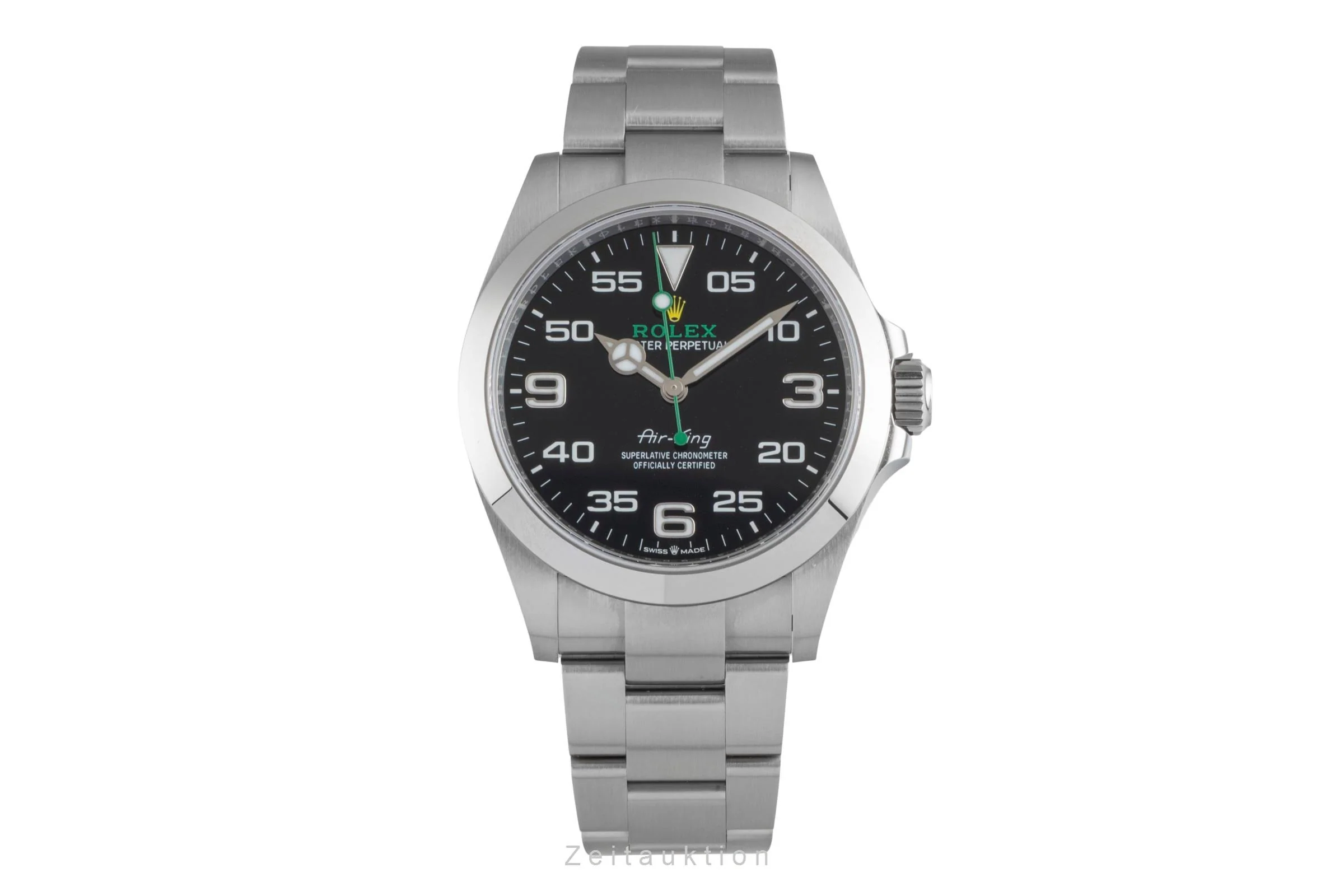 Rolex Air King steel automatic men's watch 126900  [2600277] - Image 5