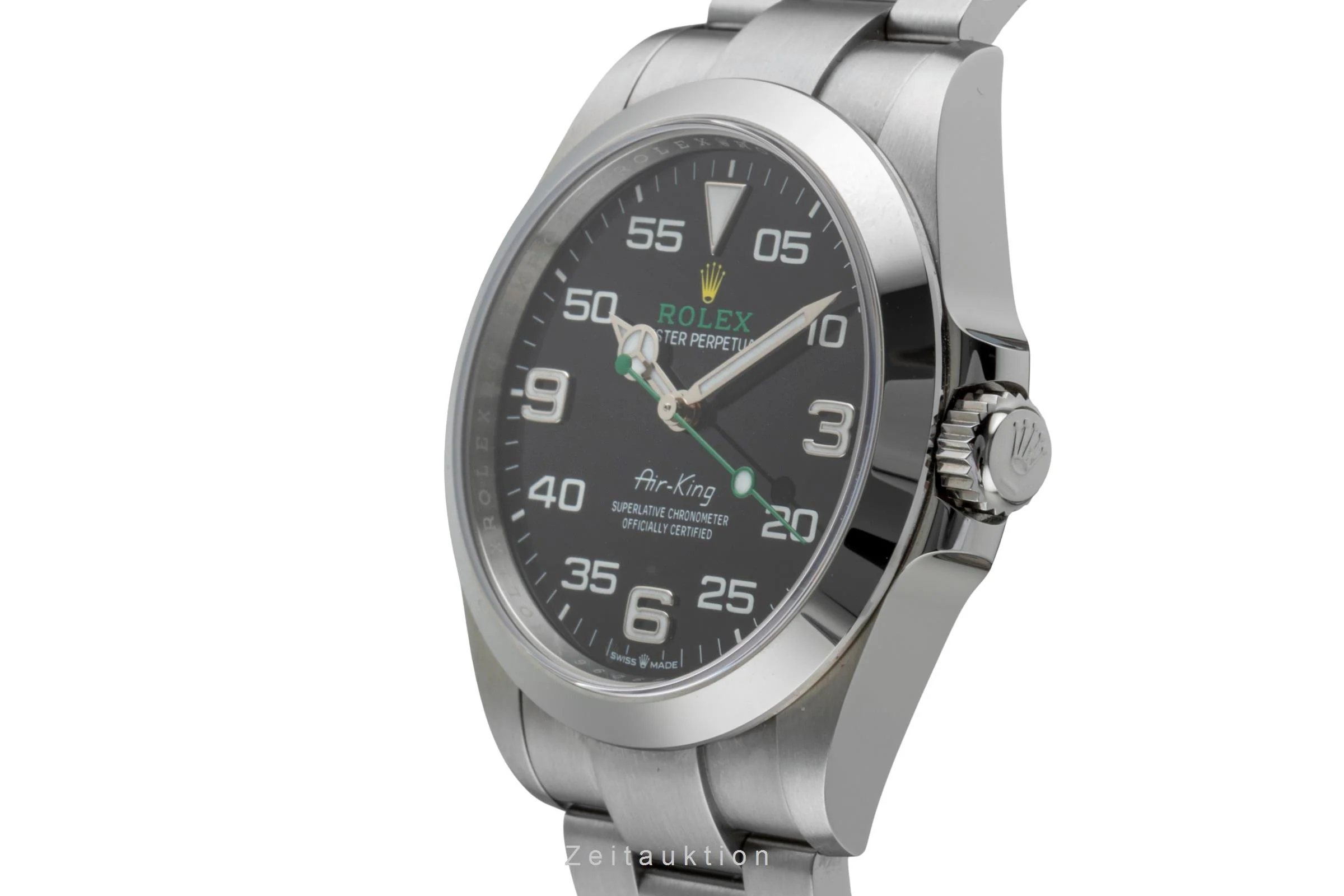 Rolex Air King steel automatic men's watch 126900  [2600277] - Image 7