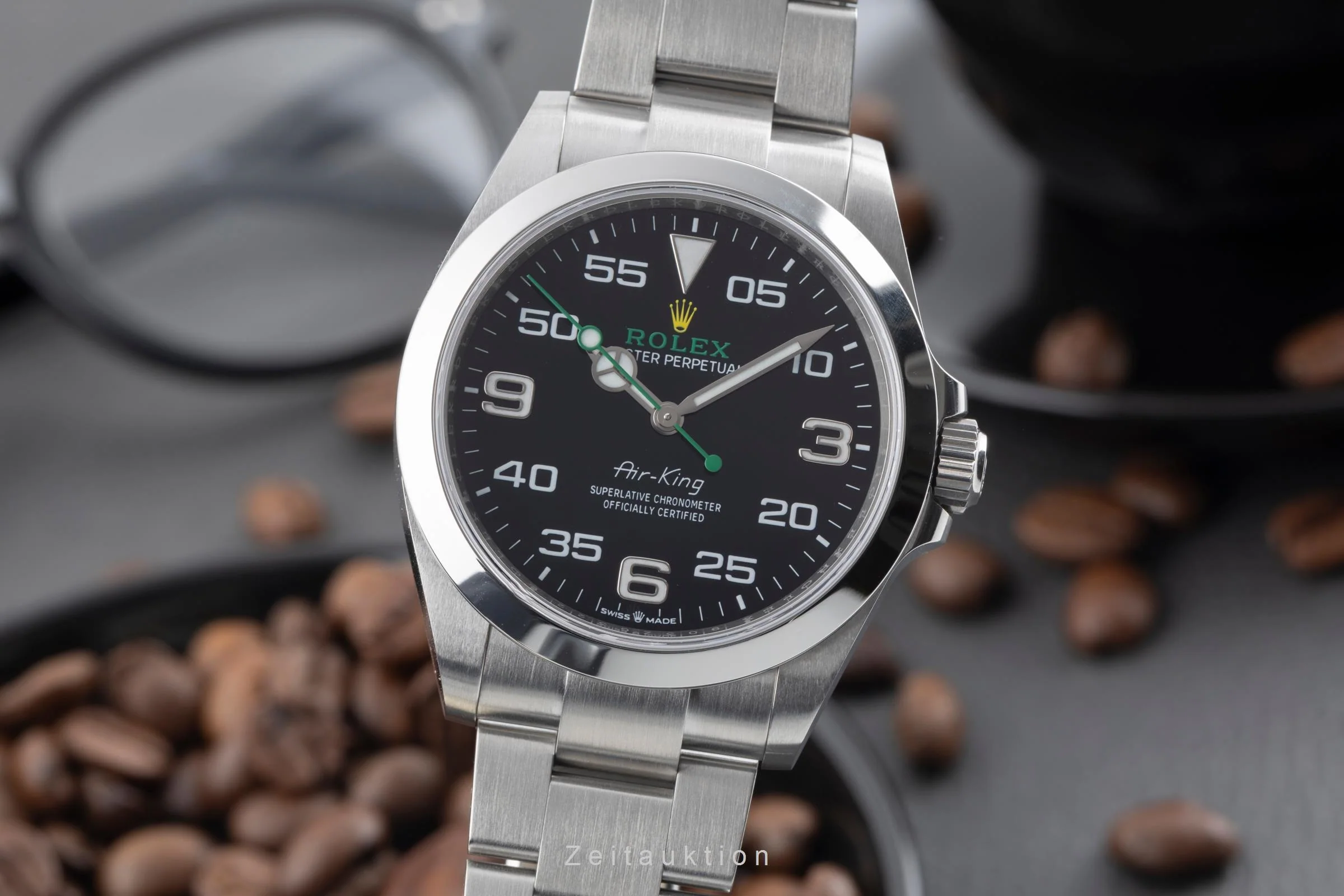 Rolex Air King steel automatic men's watch 126900  [2600389] - Image 2