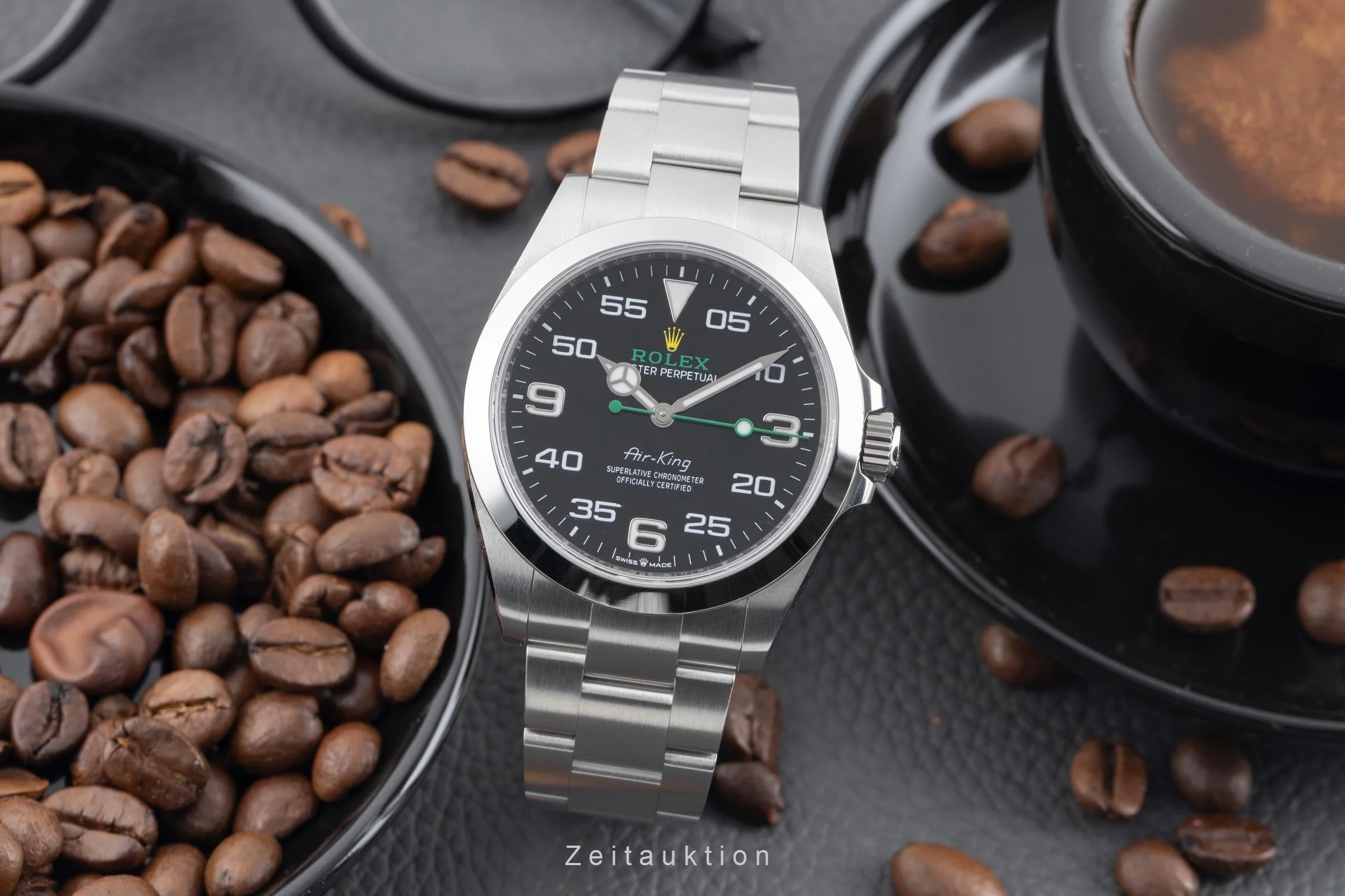 Rolex Air King steel automatic men's watch 126900  [2600389] - Image 4