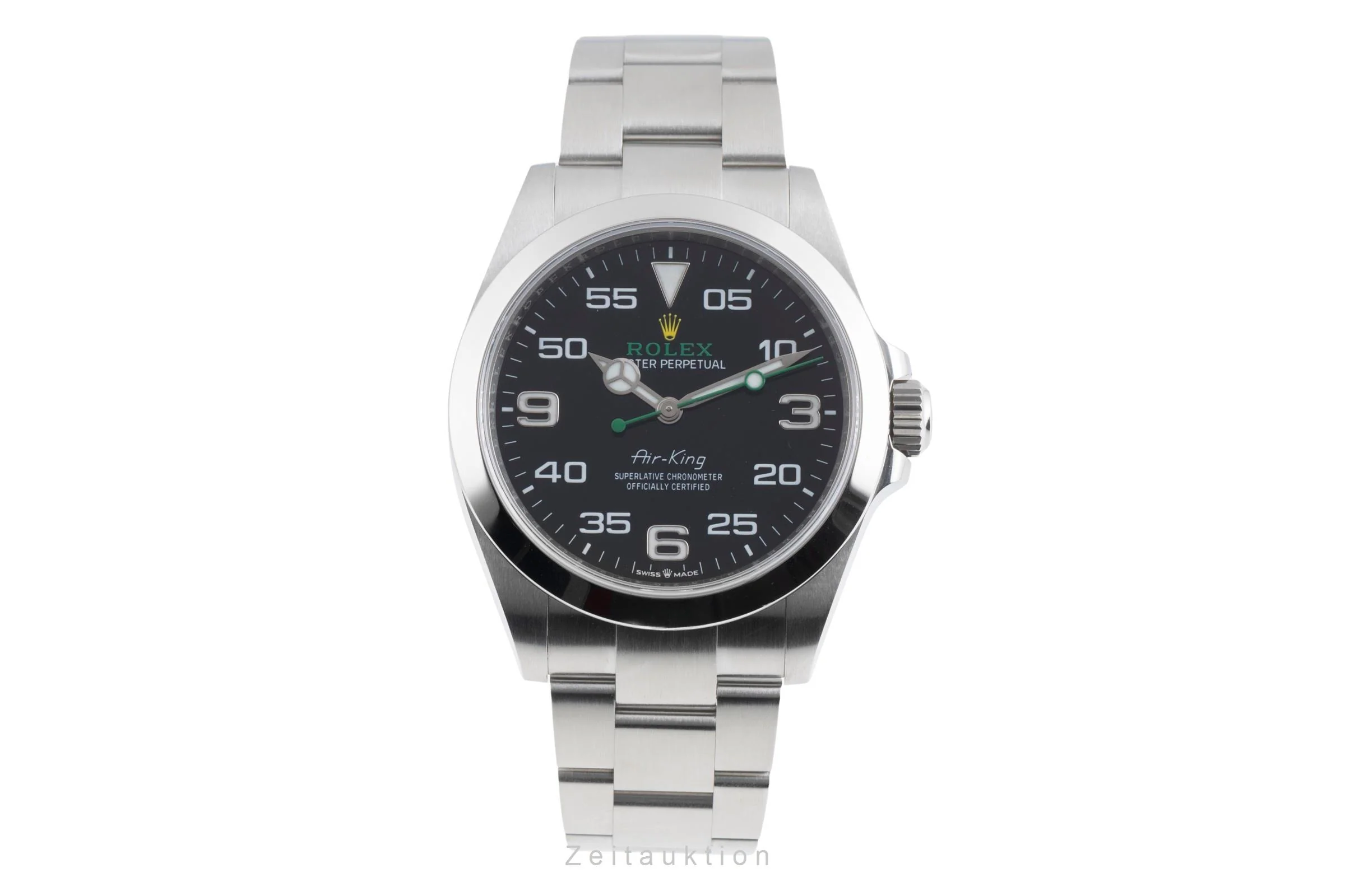 Rolex Air King steel automatic men's watch 126900  [2600389] - Image 5