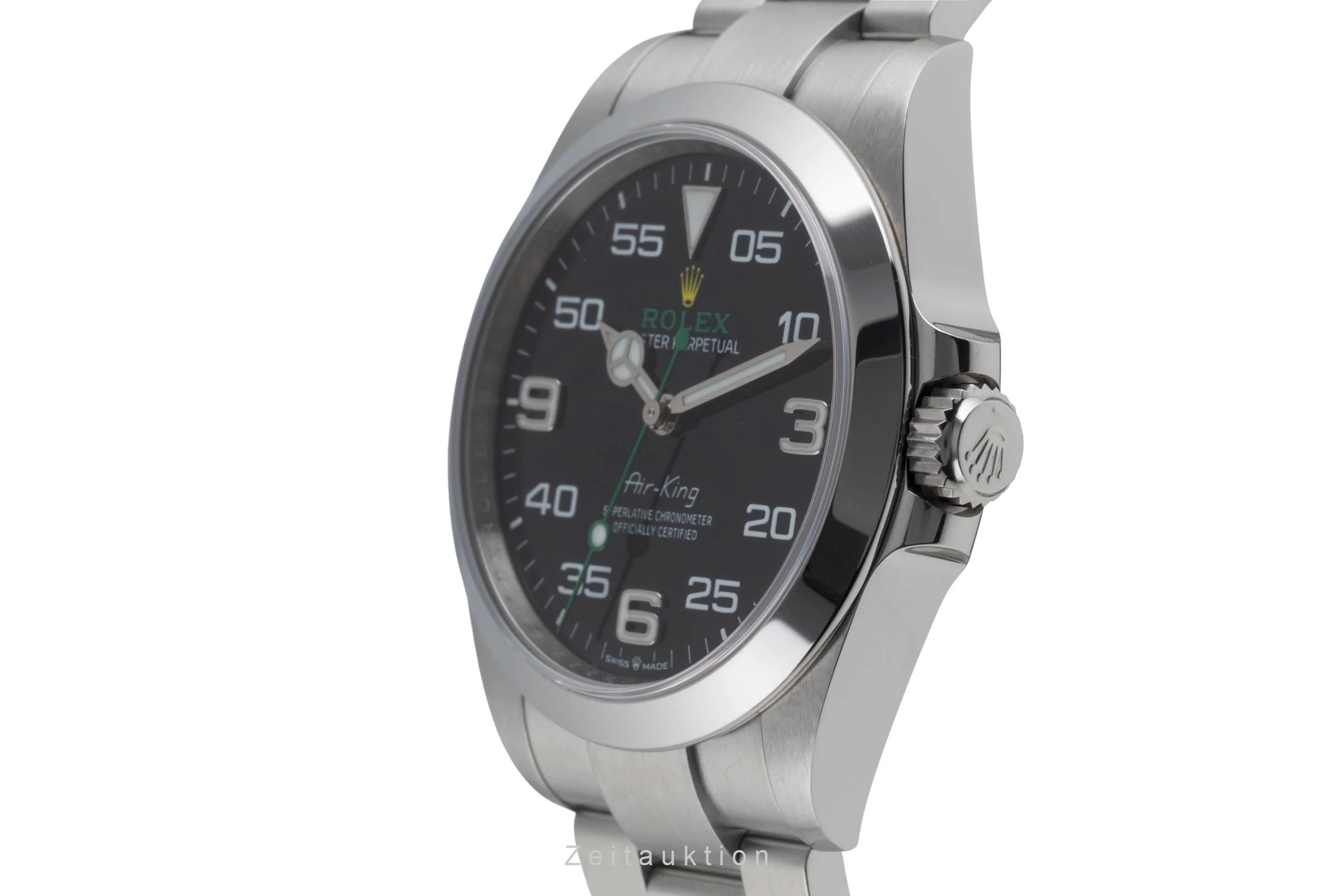 Rolex Air King steel automatic men's watch 126900  [2600389] - Image 7