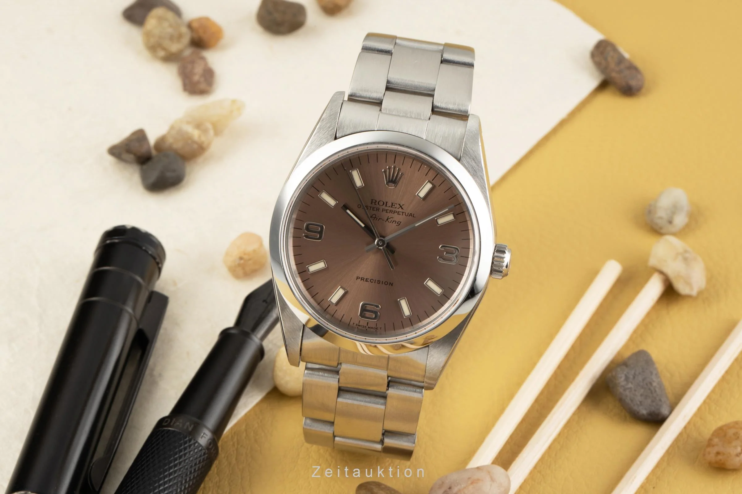 Rolex Air King steel automatic men's watch 14000  [2303367] - Image 3