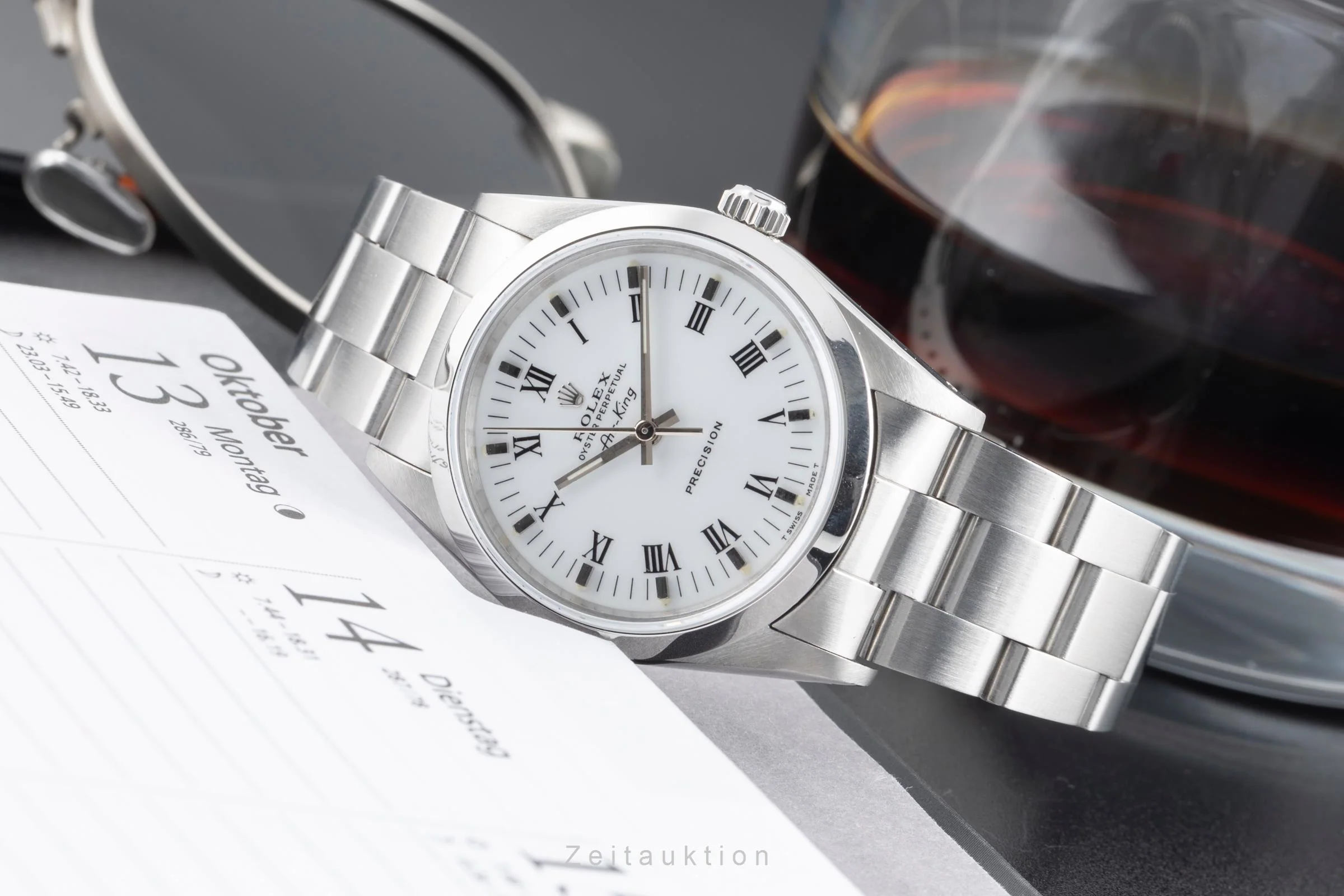 Rolex Air King steel automatic men's watch 14000  [2503880] - Image 3