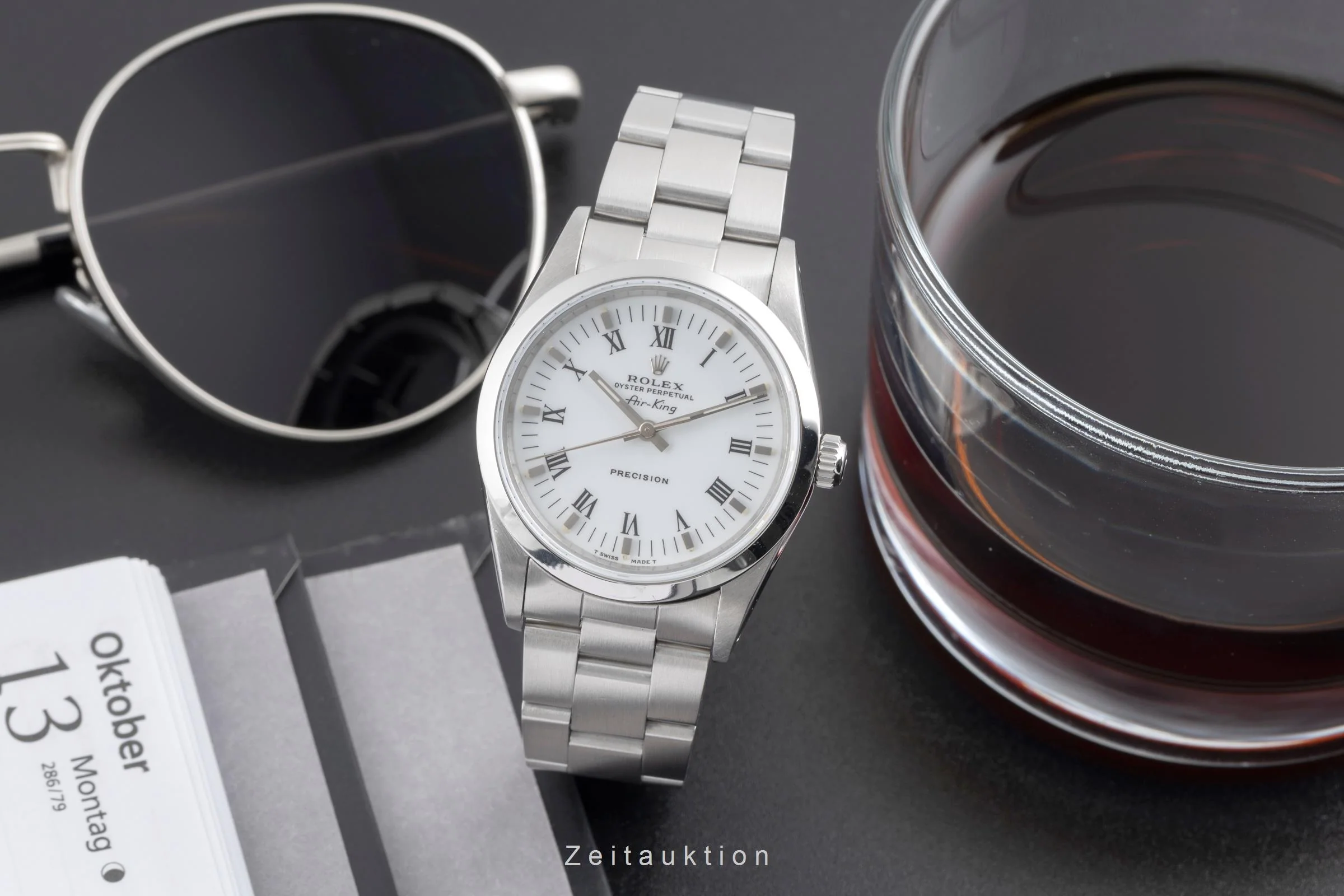 Rolex Air King steel automatic men's watch 14000  [2503880] - Image 4