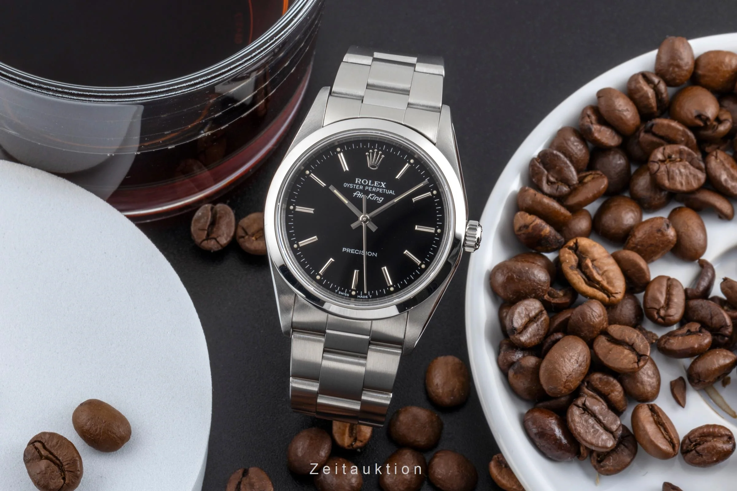Rolex Air King steel automatic men's watch 14000  [2504229] - Image 4