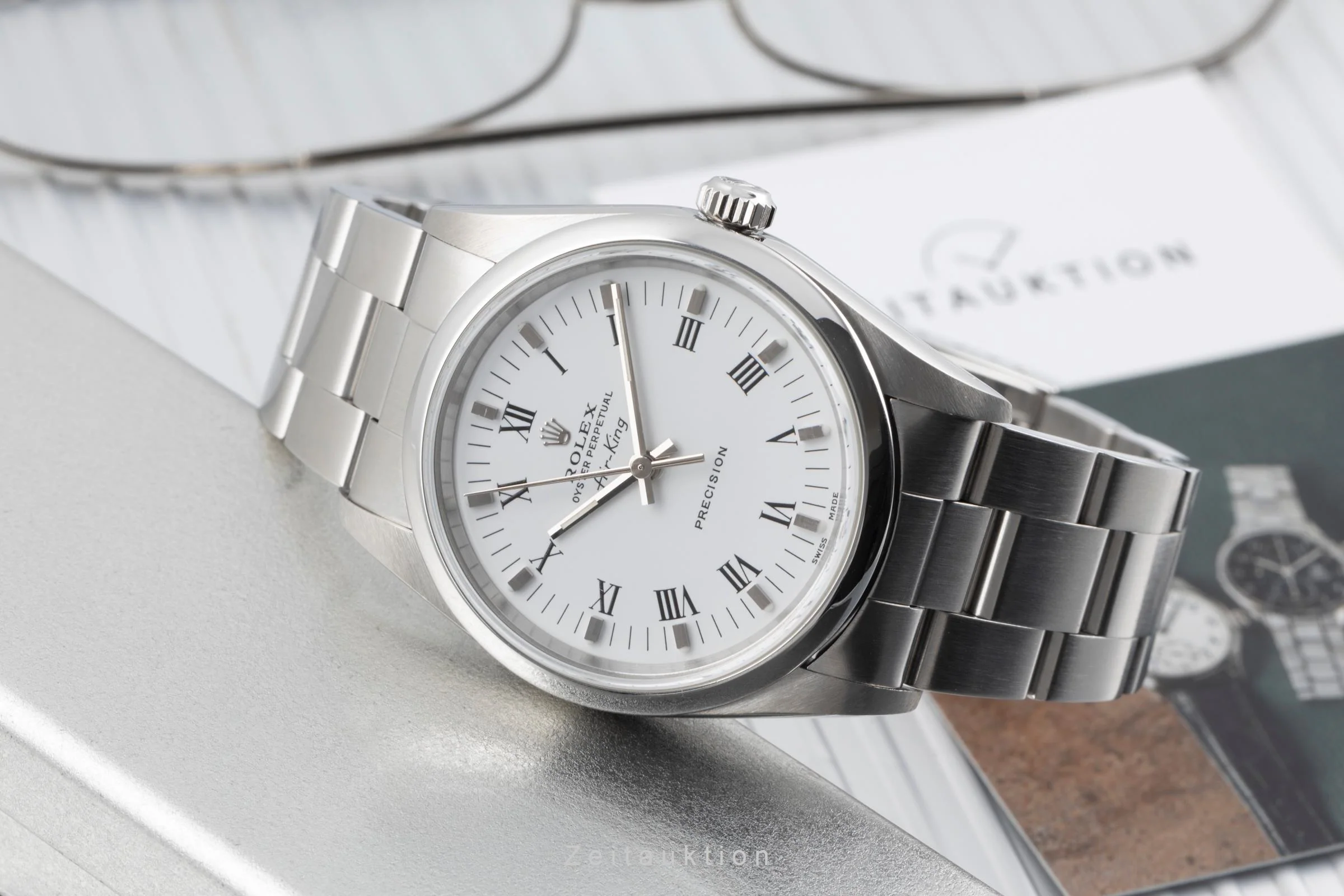 Rolex Air King steel automatic men's watch 14000  [2505056] - Image 3