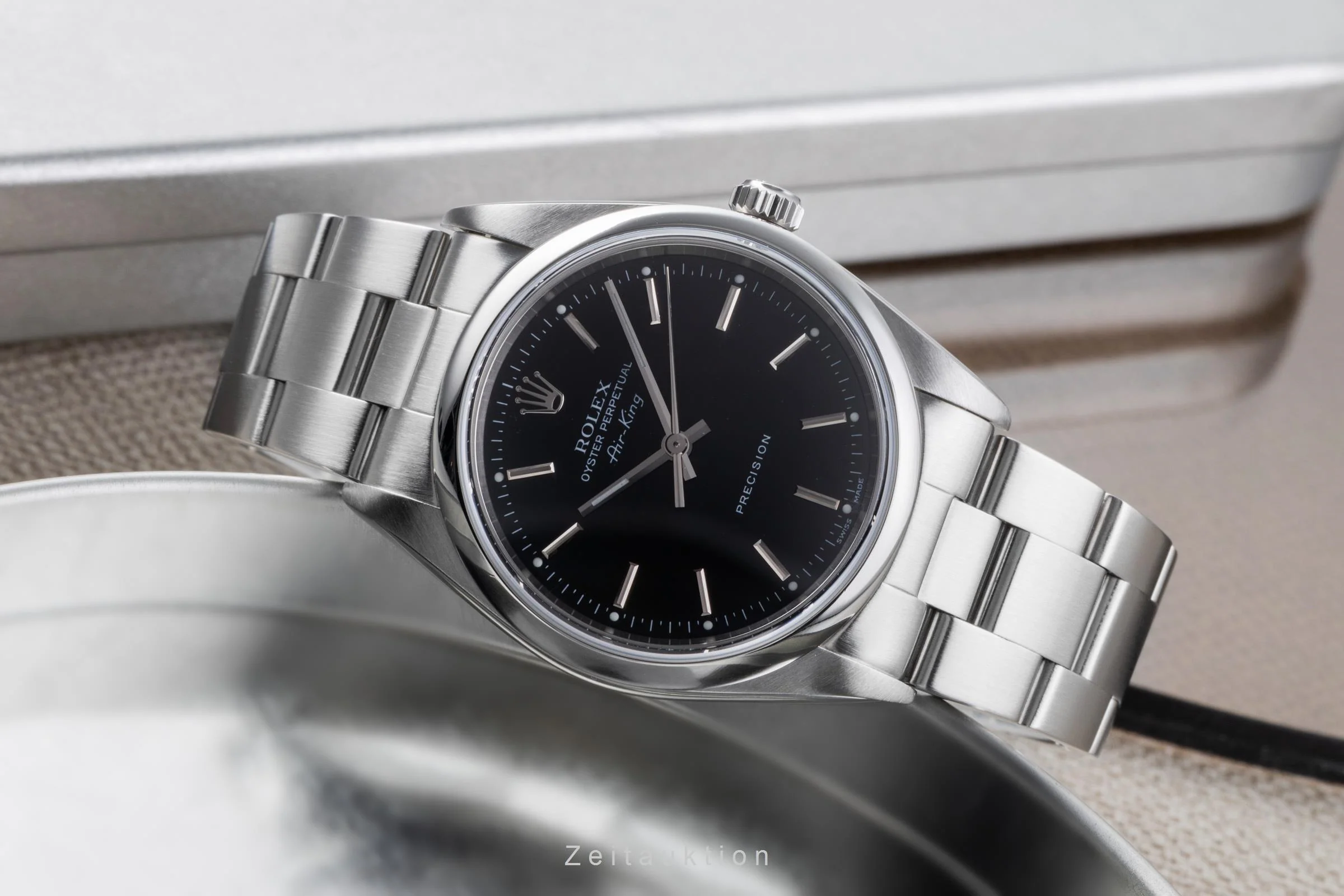 Rolex Air King steel automatic men's watch 14000  [2506736] - Image 3