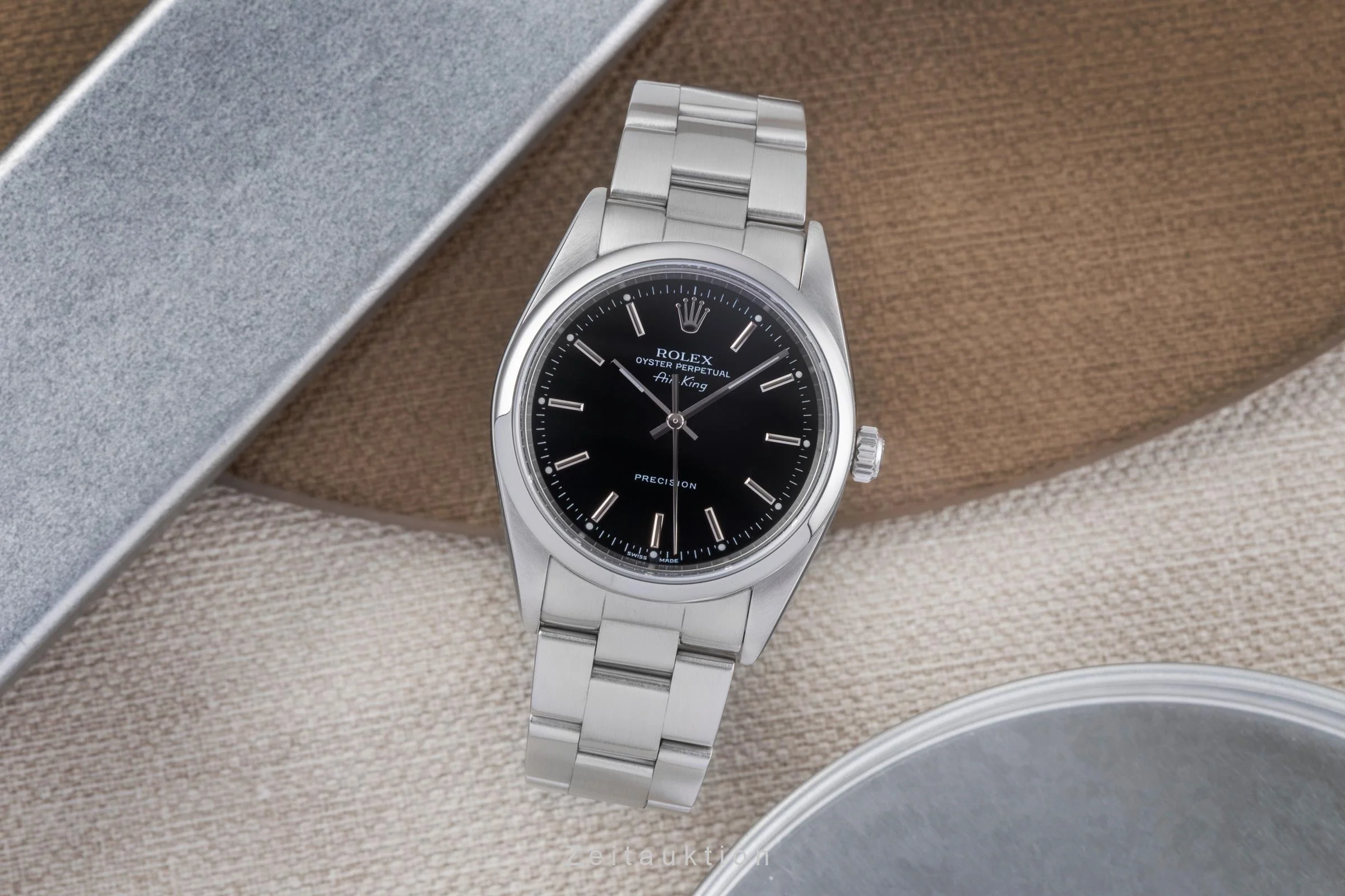 Rolex Air King steel automatic men's watch 14000  [2506736] - Image 4