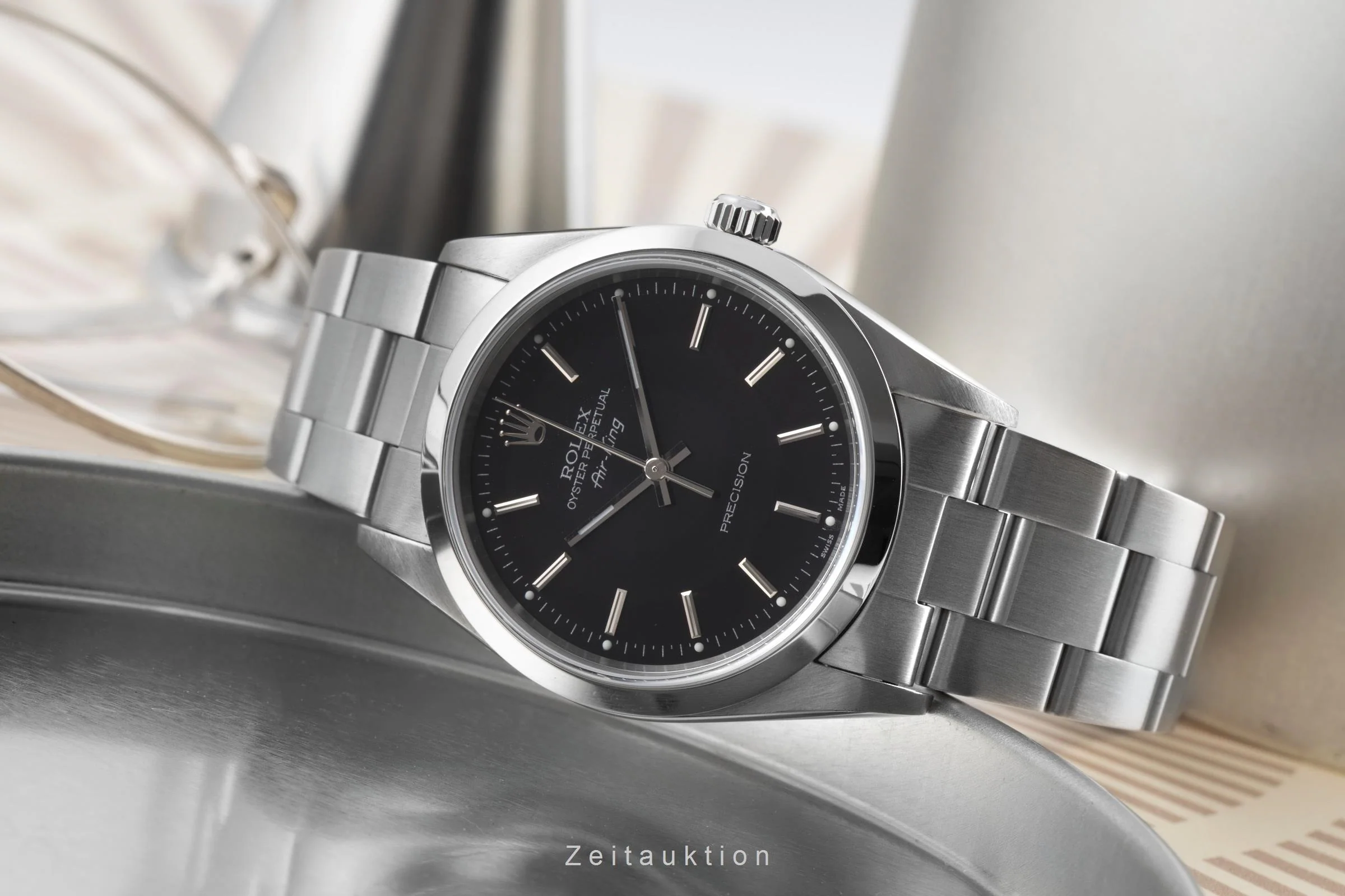 Rolex Air King steel automatic men's watch 14000   [2600492] - Image 3