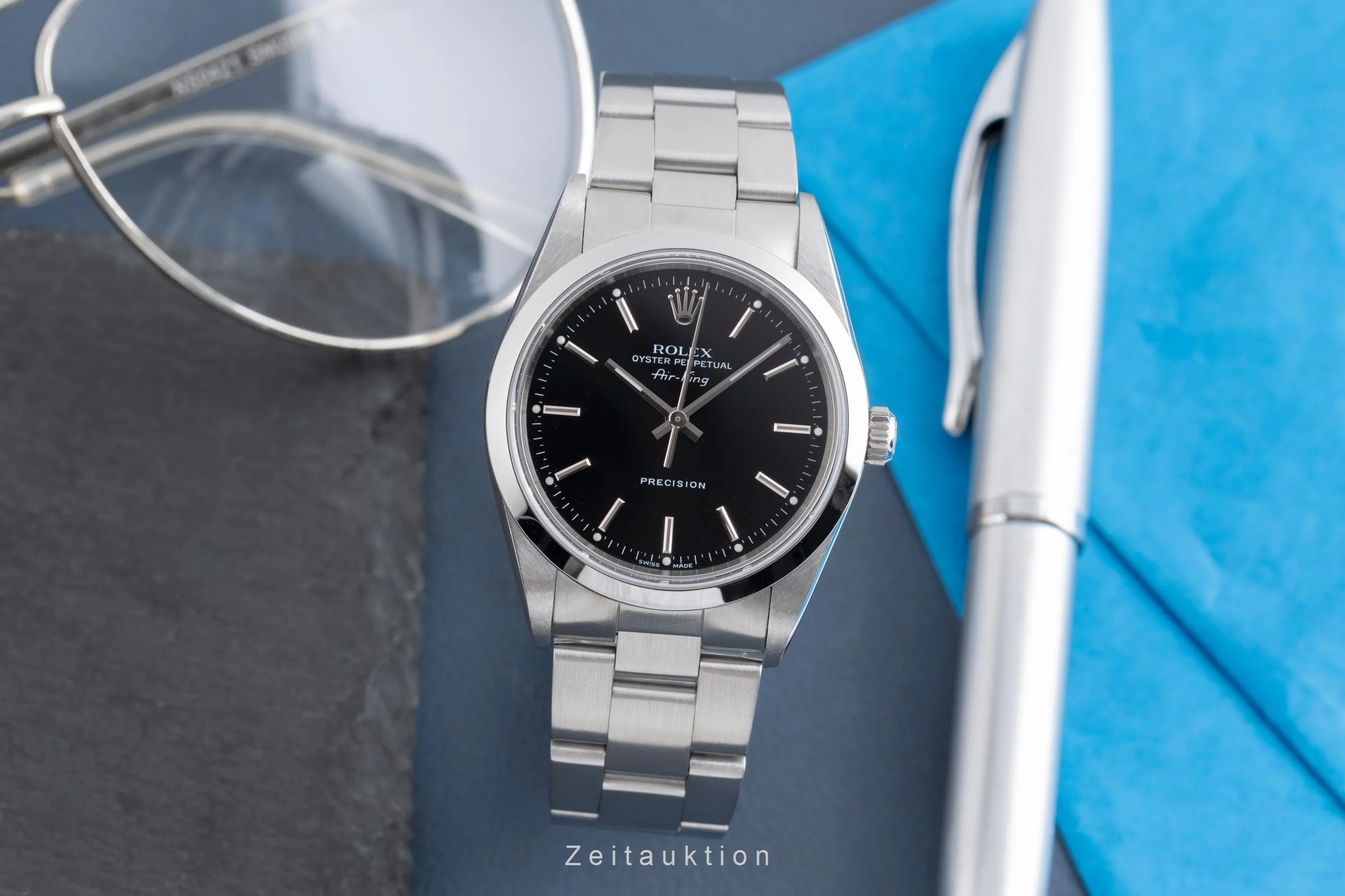 Rolex Air King steel automatic men's watch 14000M  [2502582] - Image 4