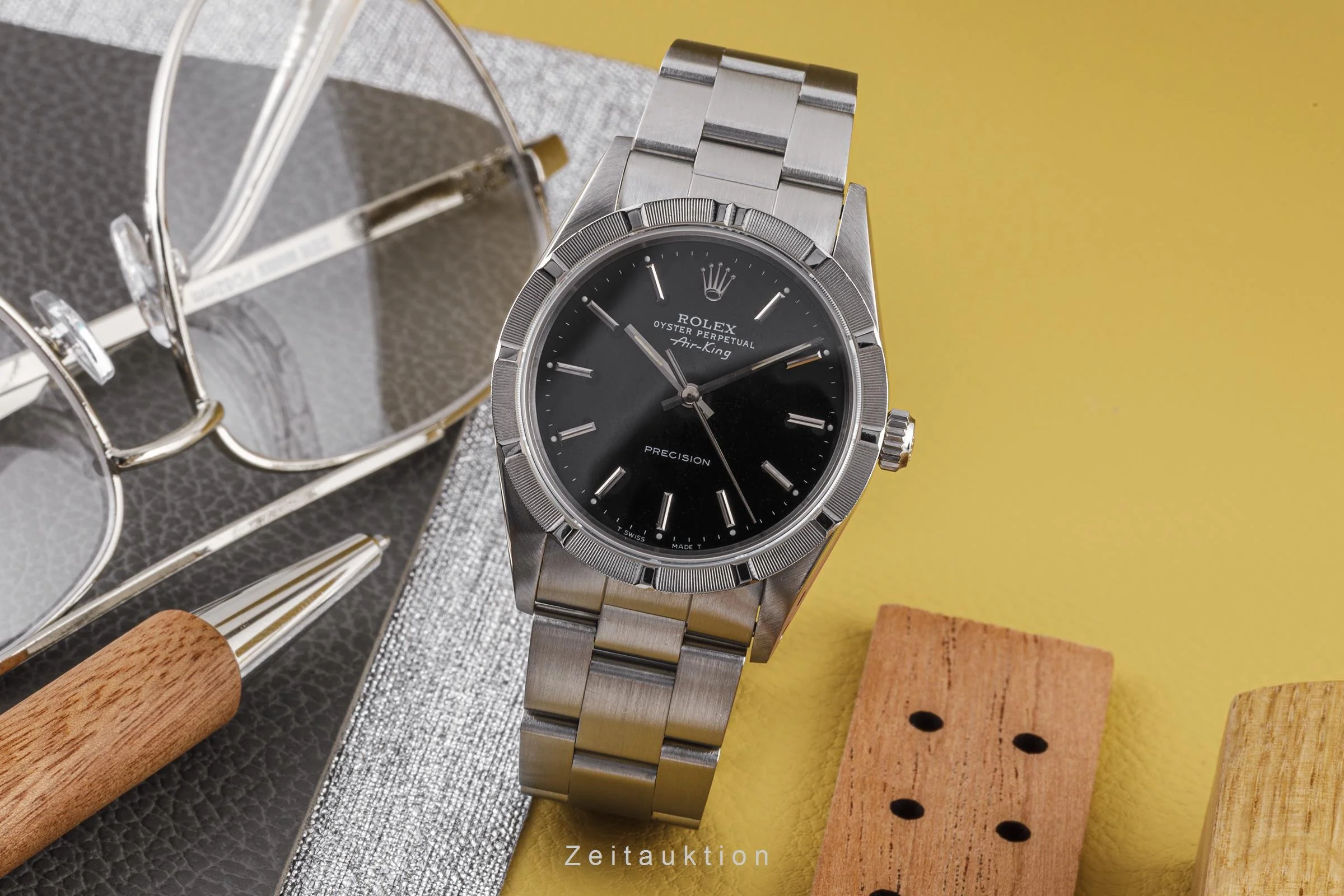 Rolex Air King steel automatic men's watch 14010  [2304290] - Image 3