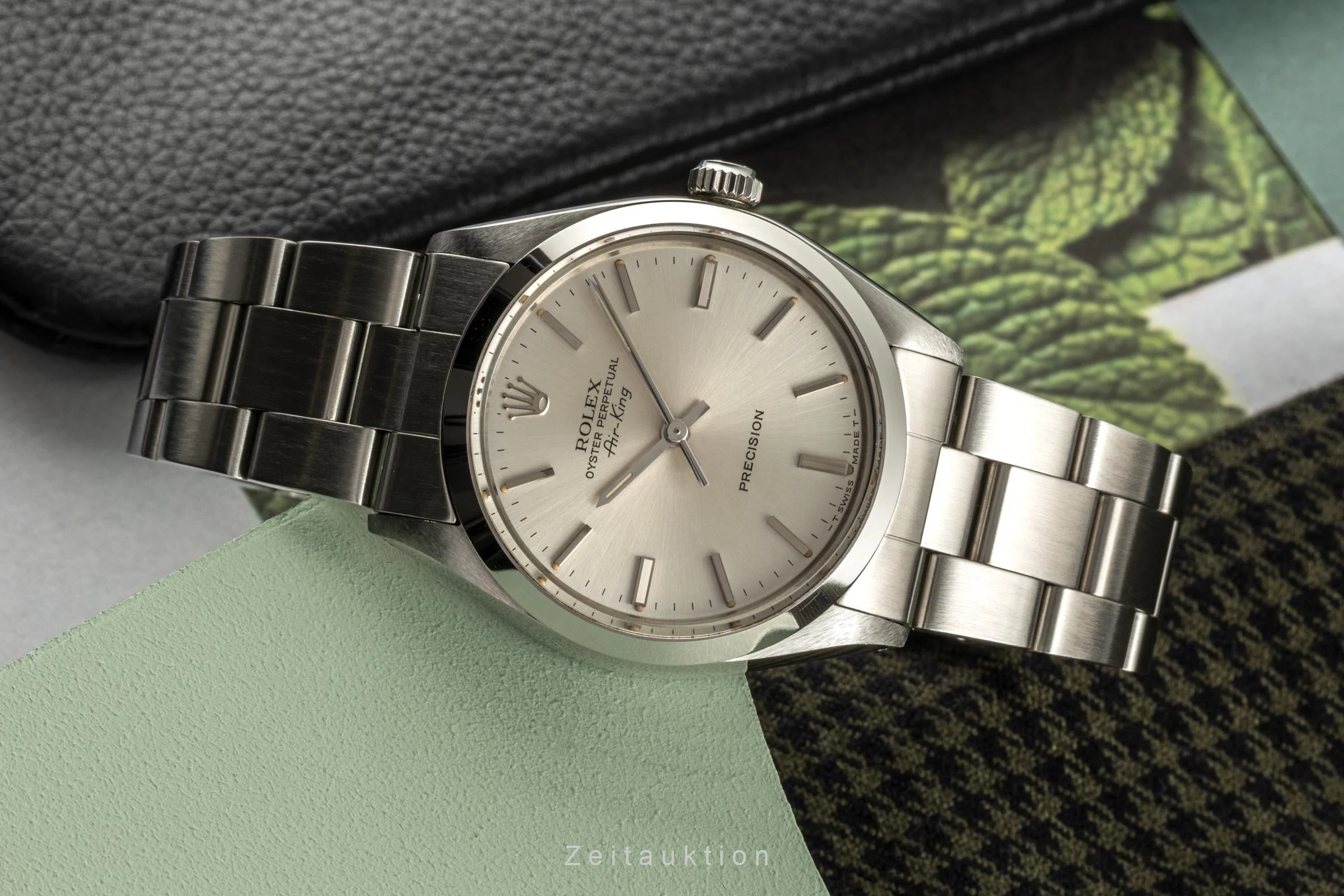 Rolex Air King steel automatic men's watch 5500 LP: 7600EUR  [2305585] - Image 2