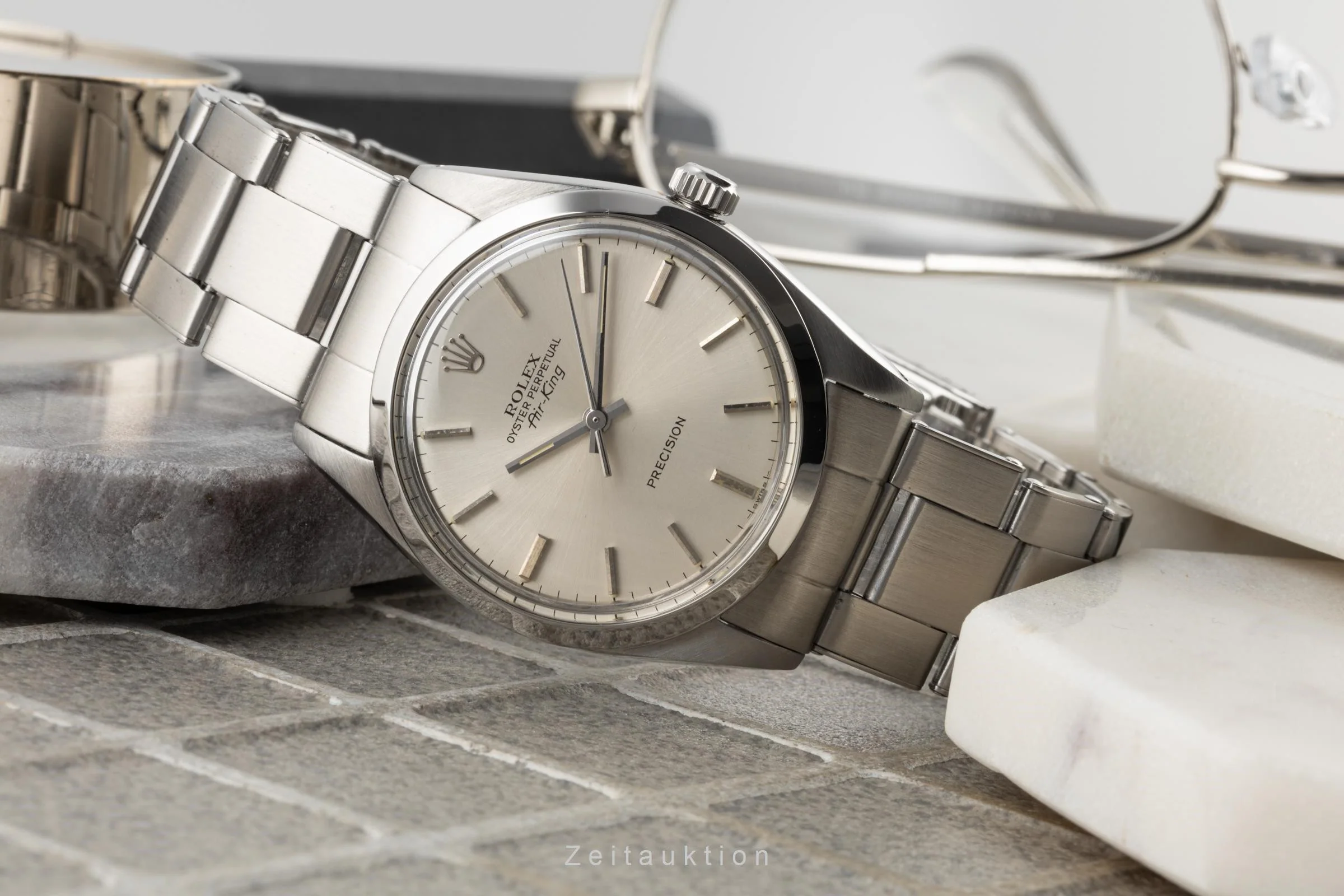 Rolex Air King steel automatic men's watch 5504  [2304380] - Image 2