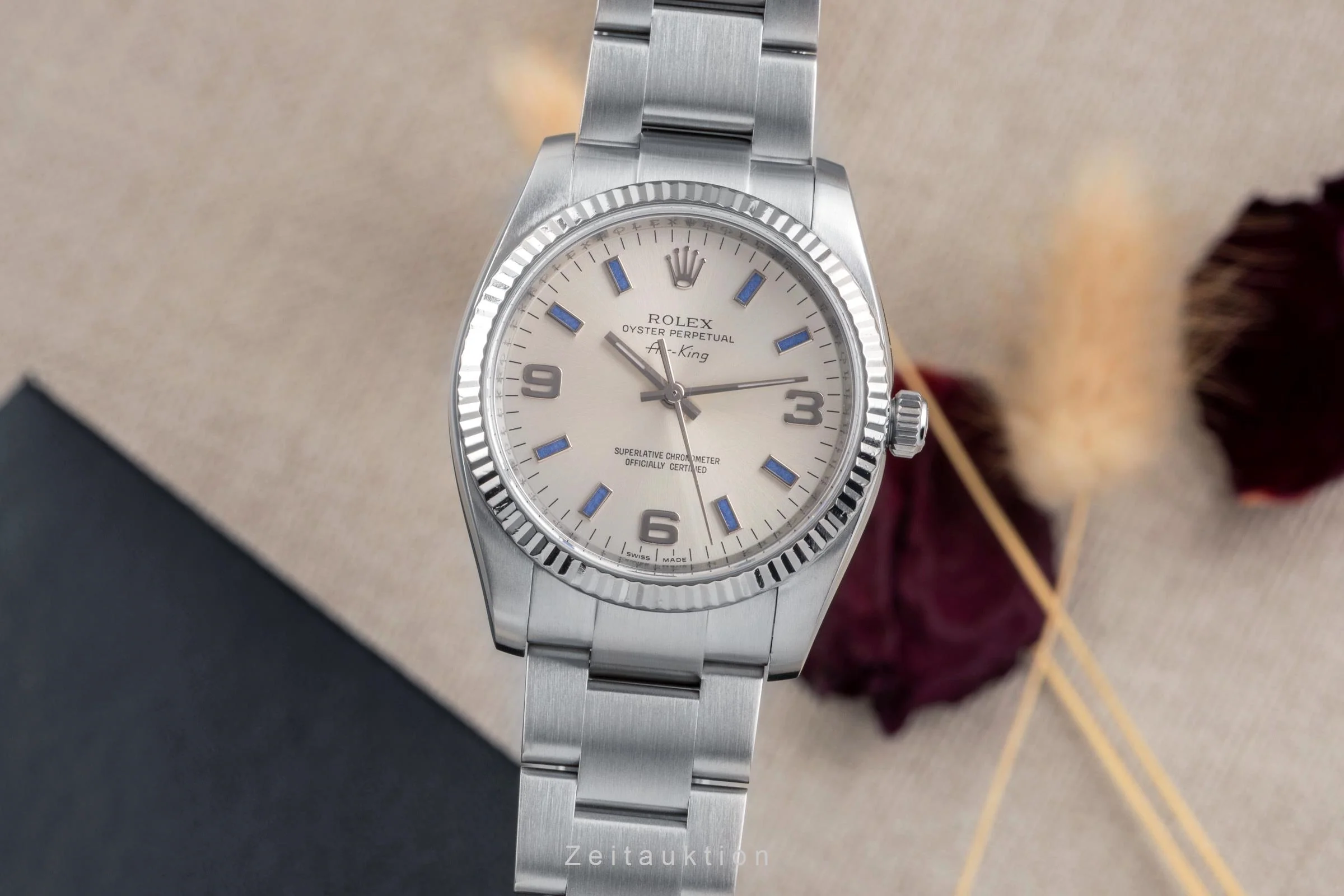Rolex Air King steel / white gold automatic men's watch 114234  [2504089] - Image 2