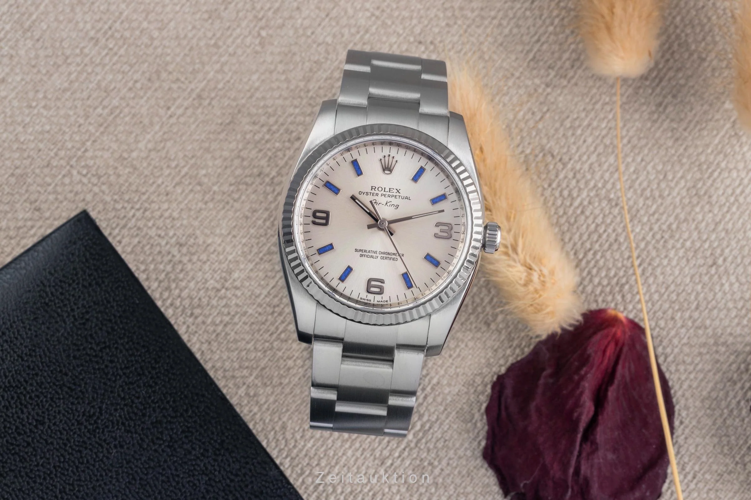 Rolex Air King steel / white gold automatic men's watch 114234  [2504089] - Image 4