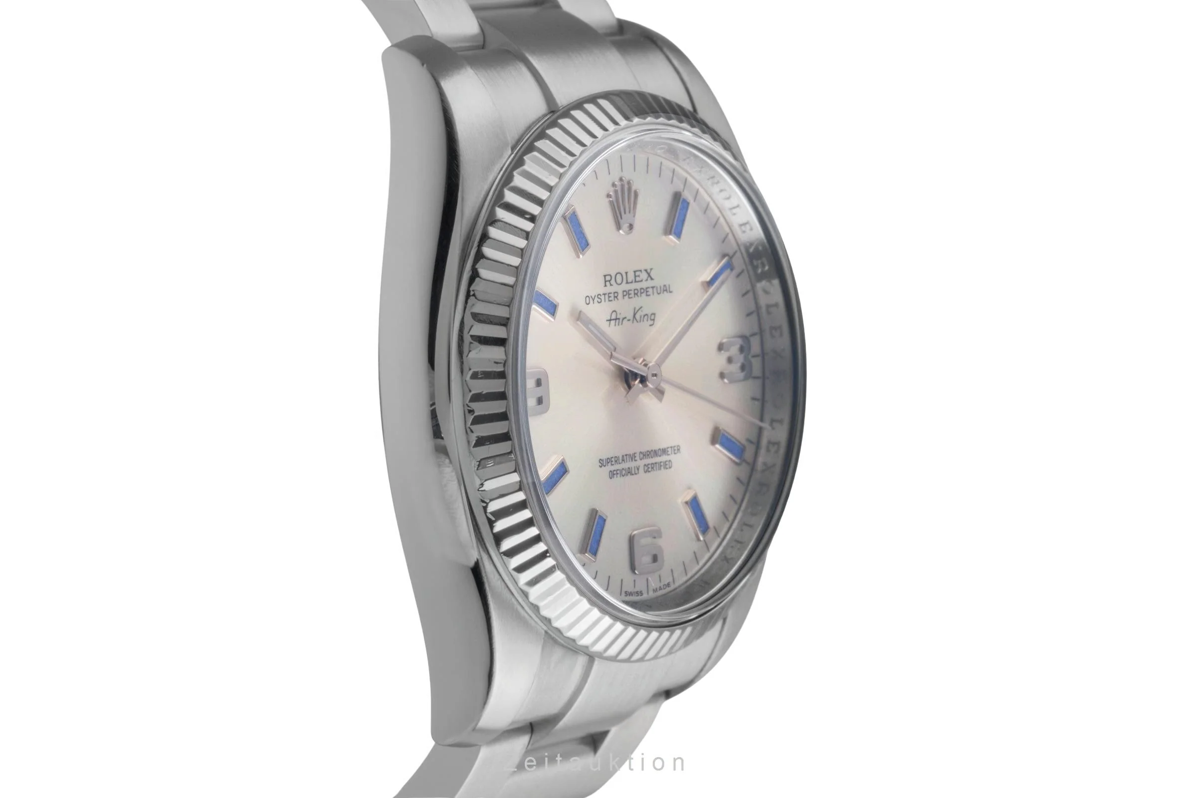Rolex Air King steel / white gold automatic men's watch 114234  [2504089] - Image 8
