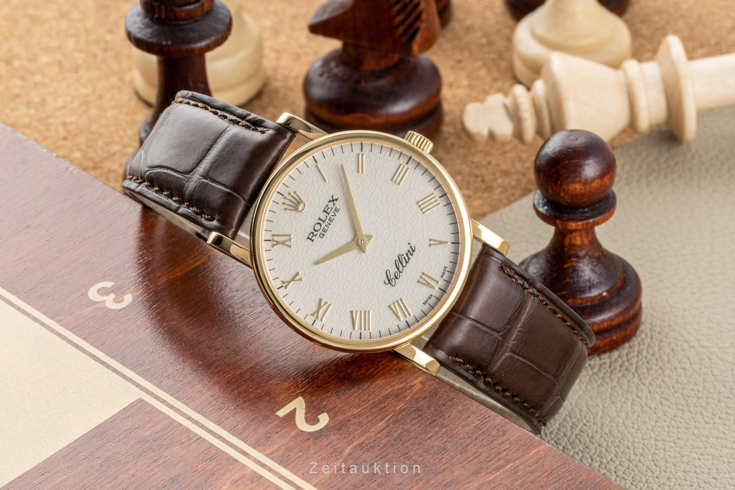 Rolex Cellini 18 ct gold manual winding men's watch 5115  [2300145] - Image 2